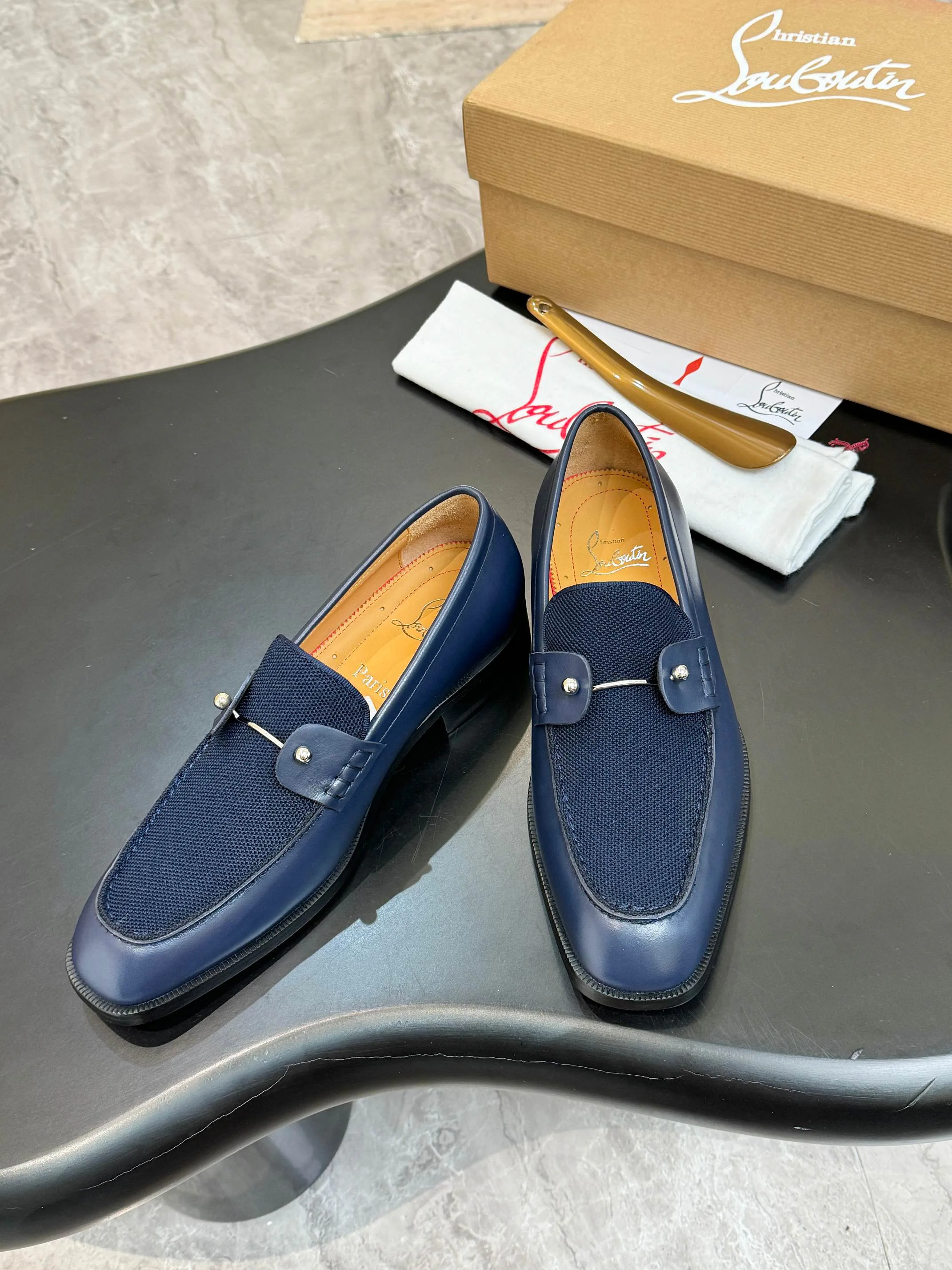 Лоферы И Туфли Мужские Christian Louboutin 18117277