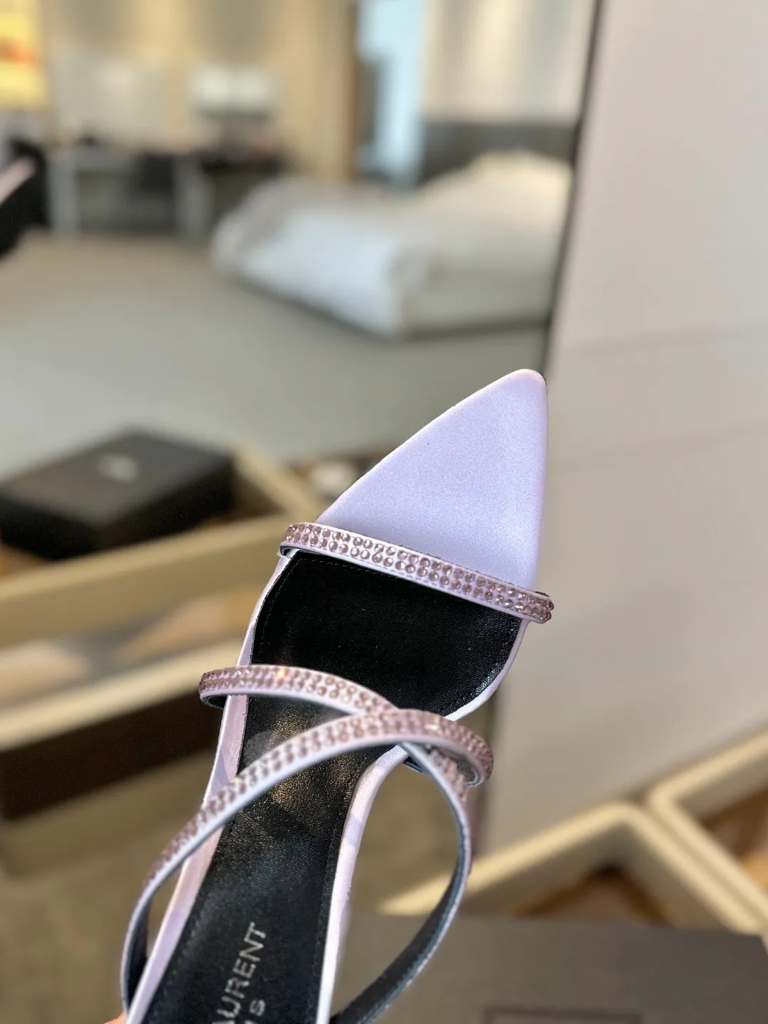 Босоножки Женские Saint Laurent 22063