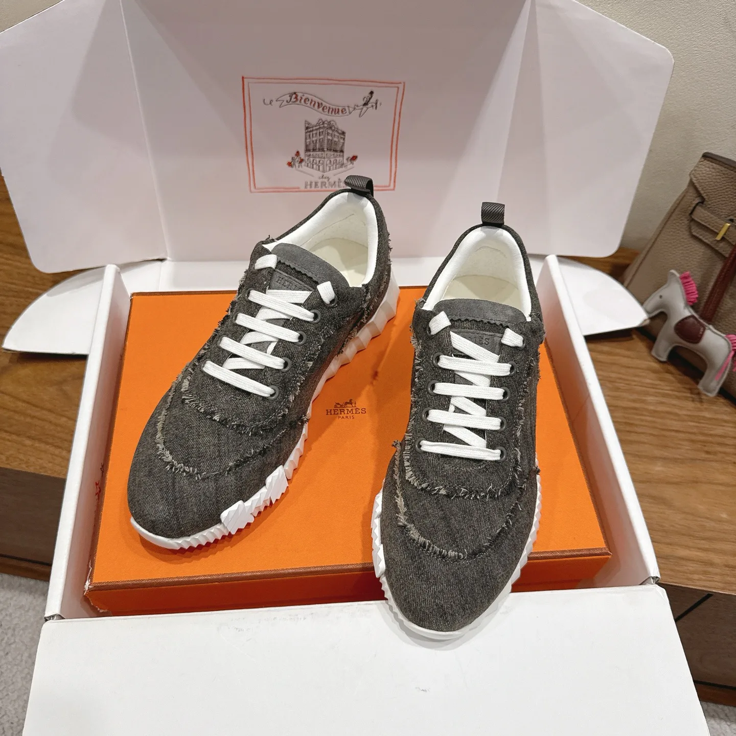 Кроссовки Женские Hermes 4214624