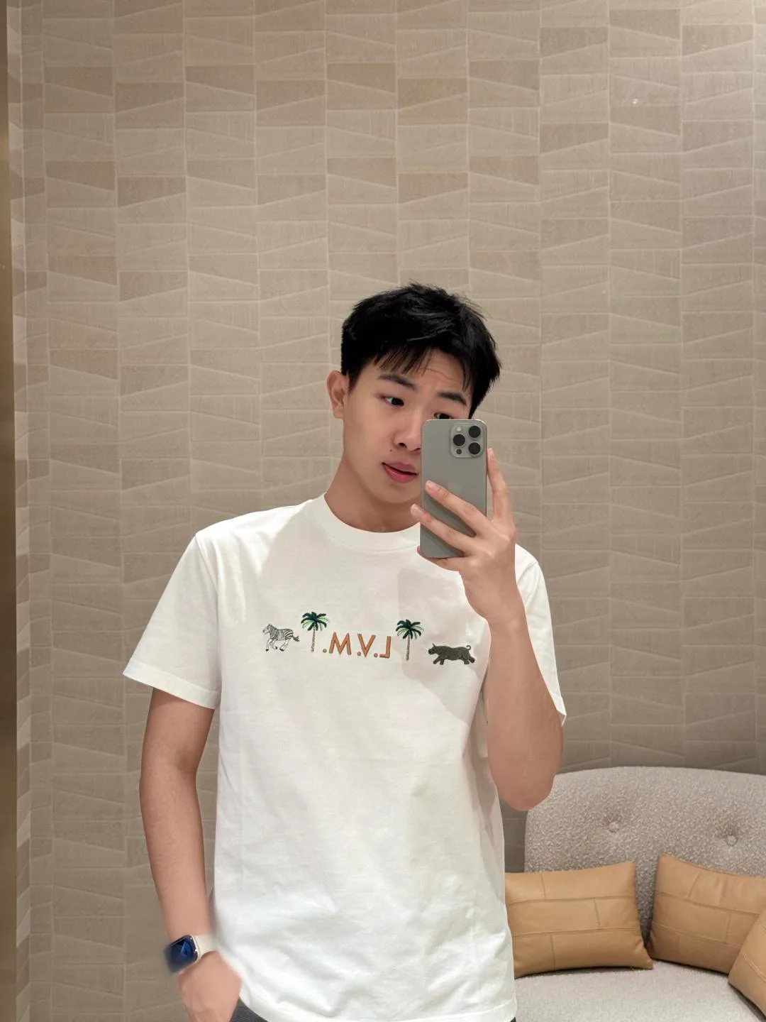 Футболки Мужские Louis Vuitton 9693463