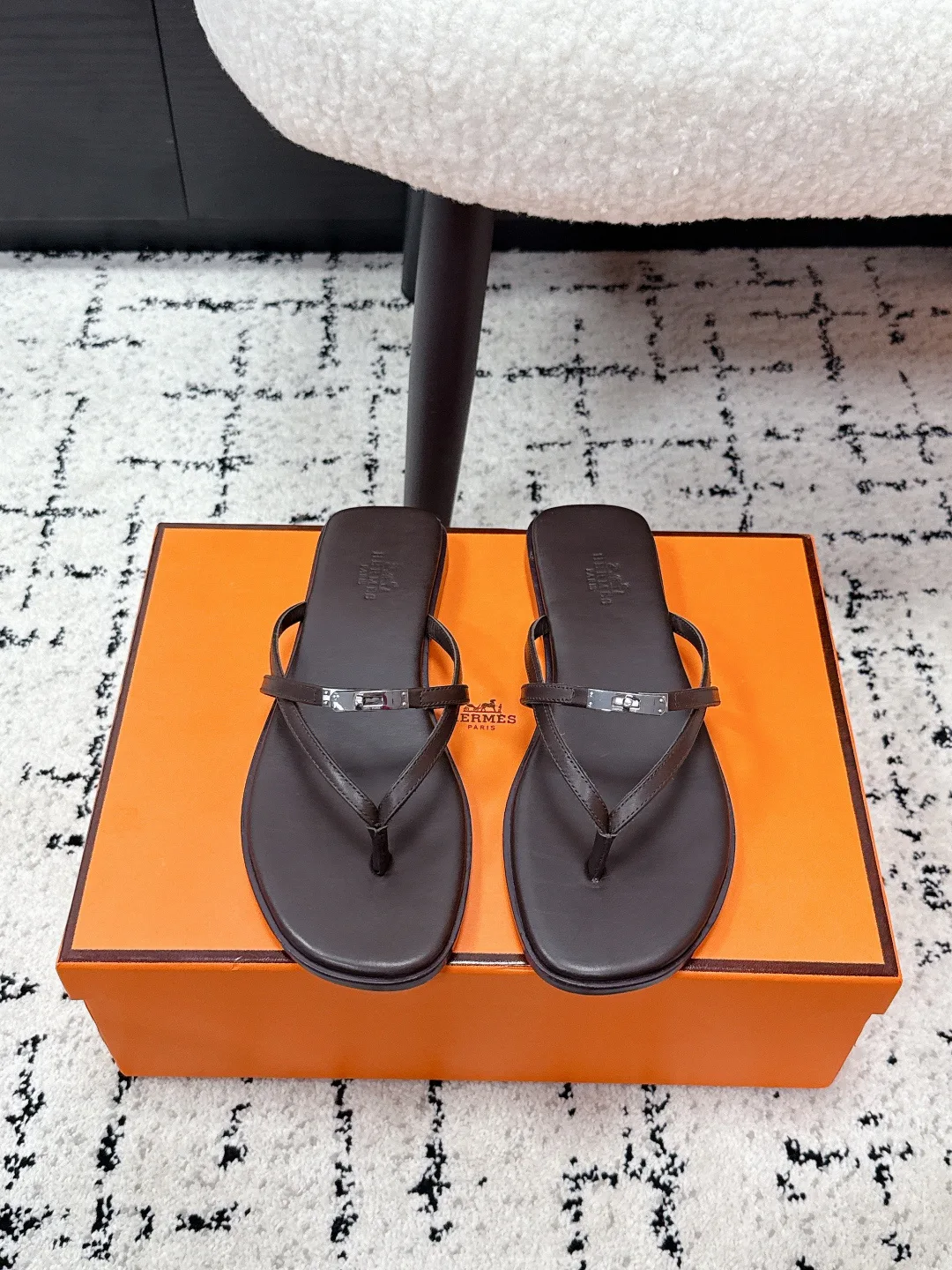 Шлепанцы Женские Hermes 11237980