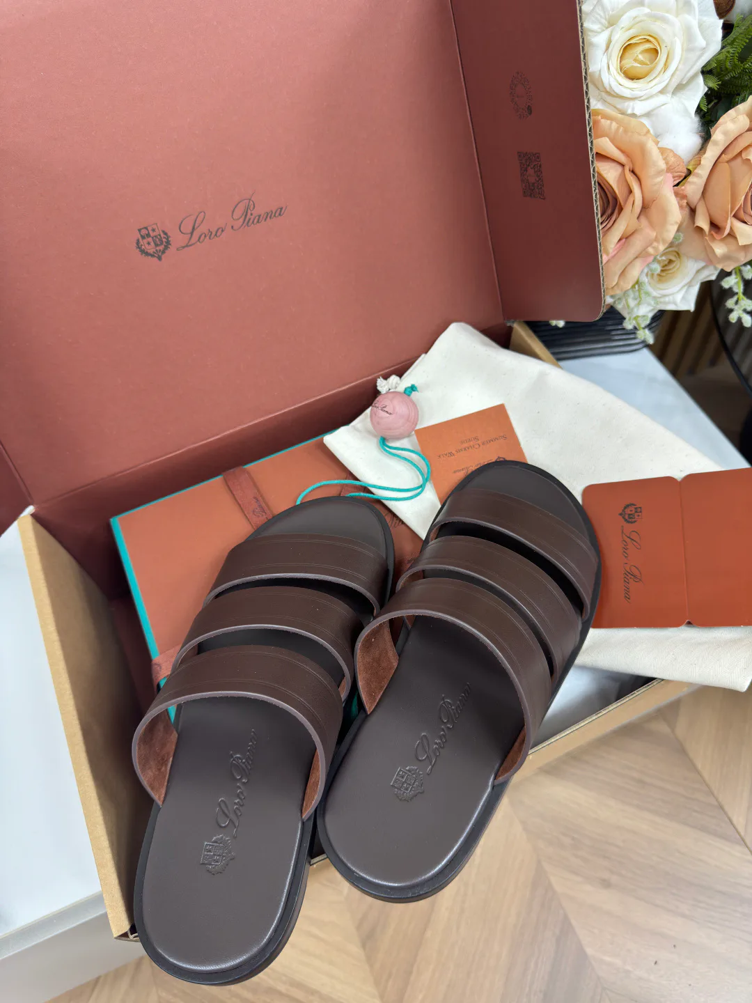 Сандалии Мужские Loro Piana 18101587