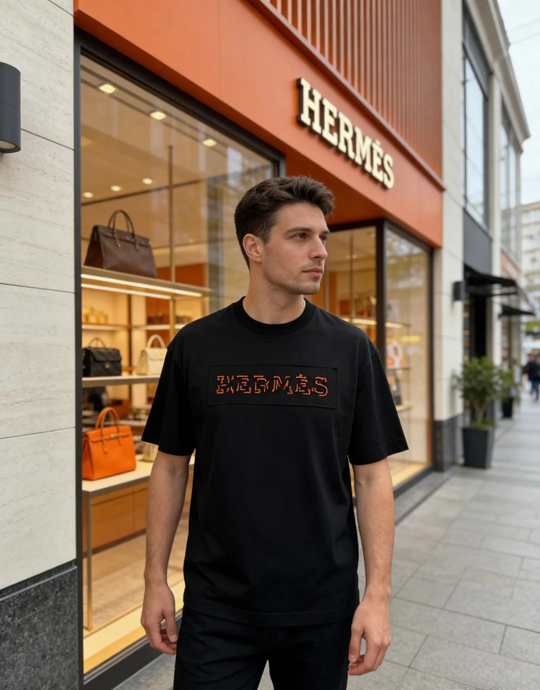 Футболки Мужские Hermes 13442018