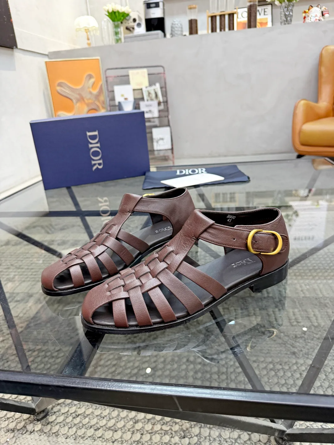 Сандалии Мужские Christian Dior 17951129