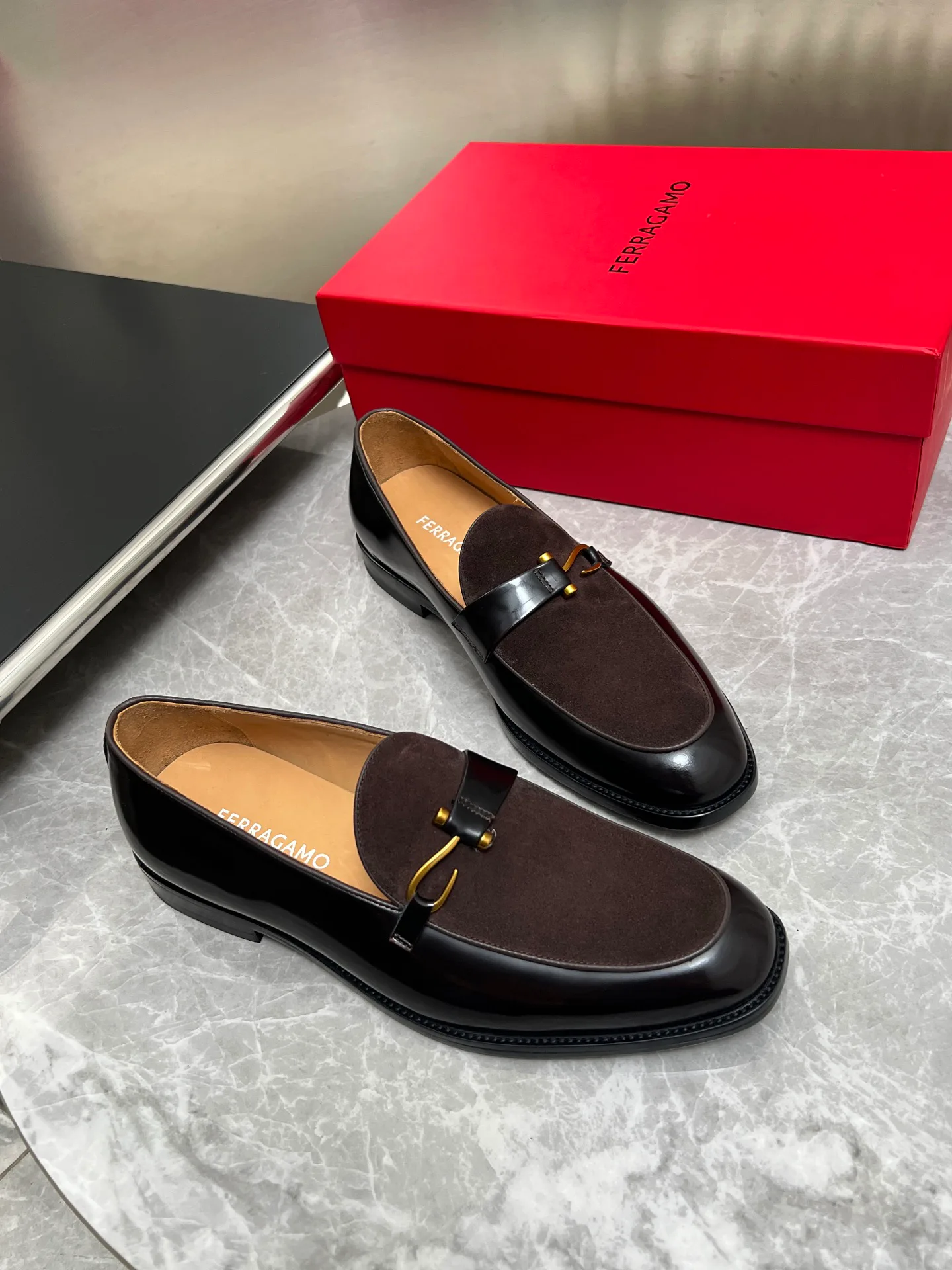 Лоферы И Туфли Мужские Salvatore Ferragamo 18943217