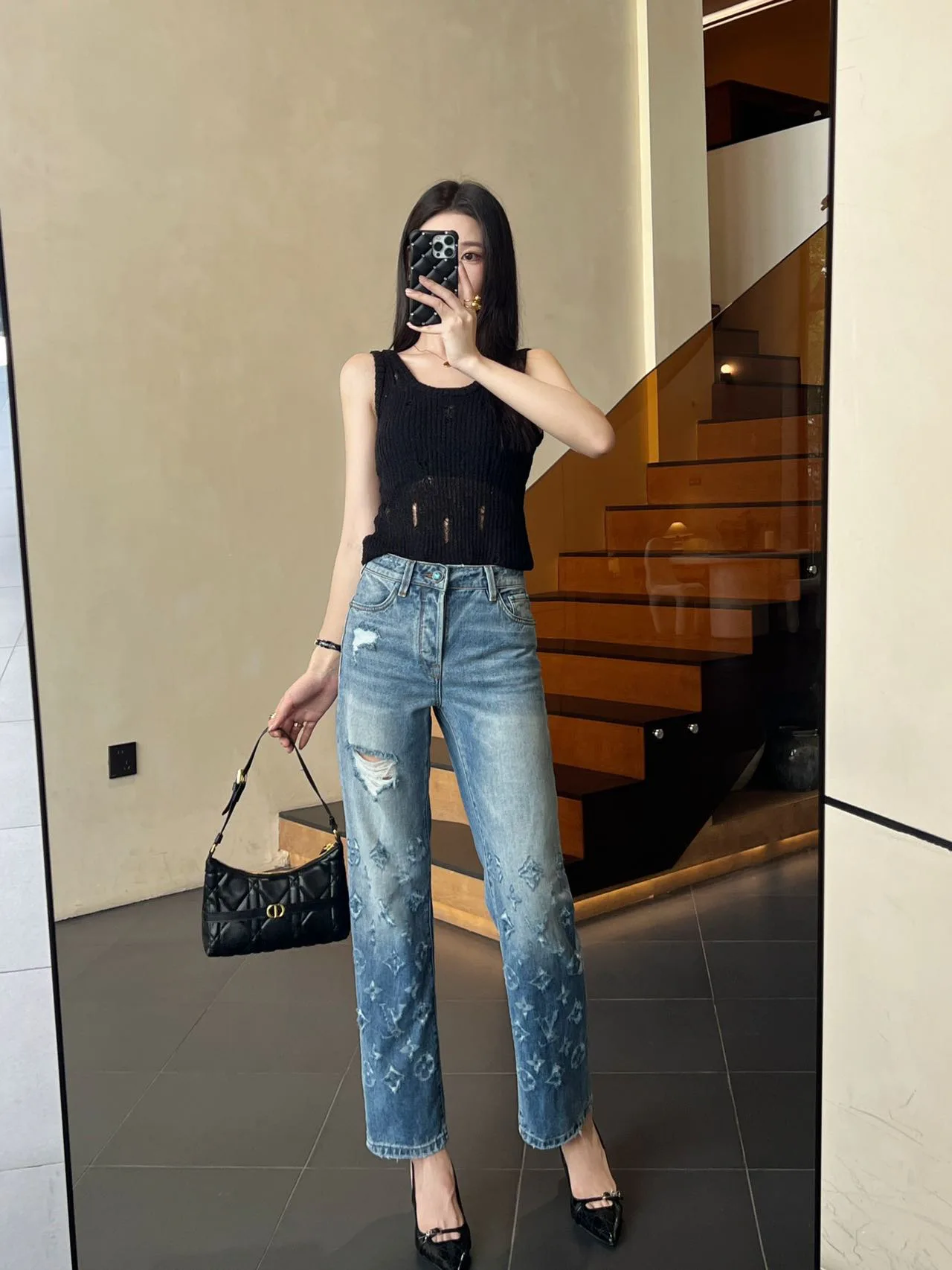 Джинсы Женские Louis Vuitton Джинсы Женские Louis Vuitton