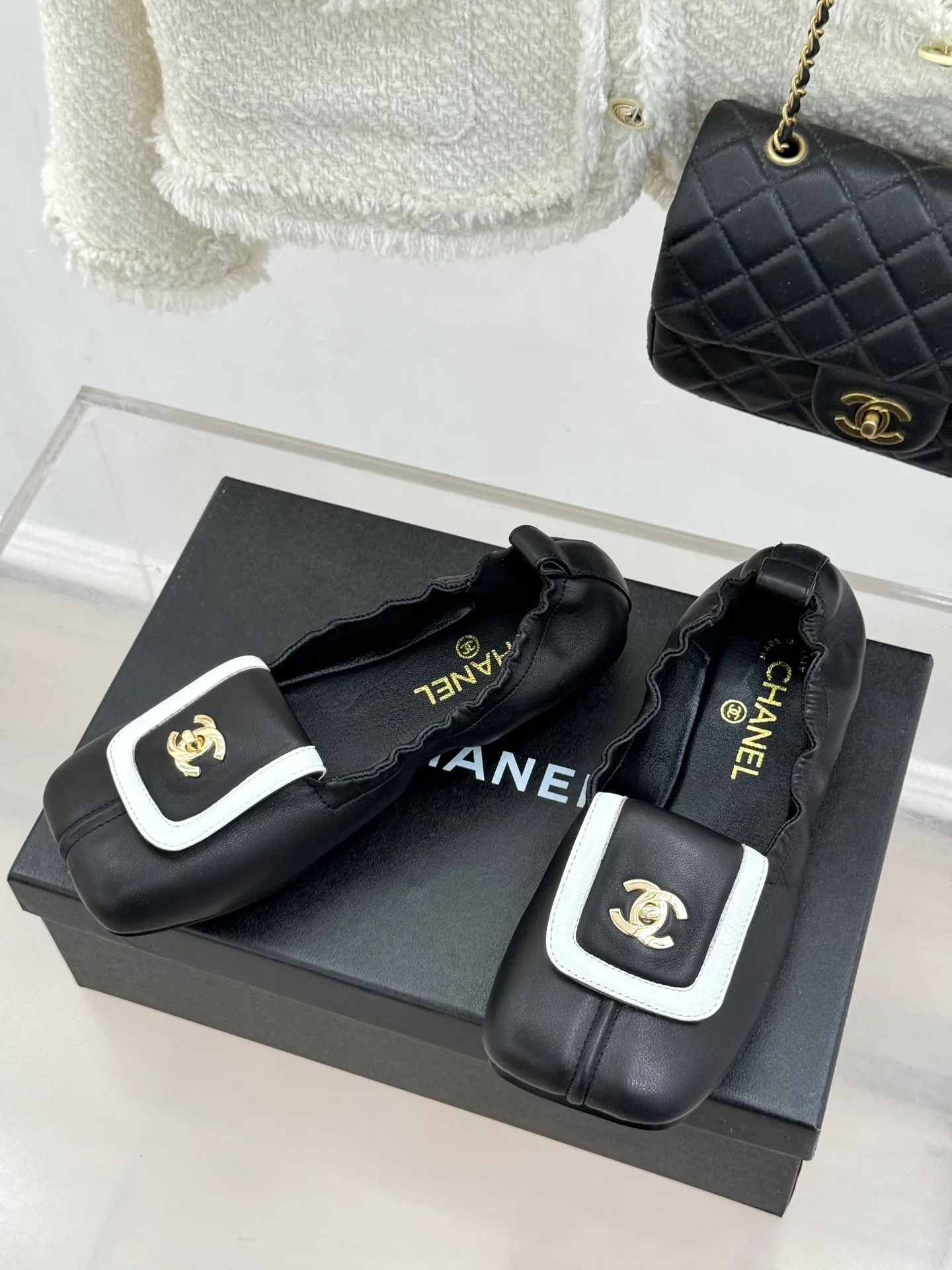 Балетки Женские Chanel 12958094
