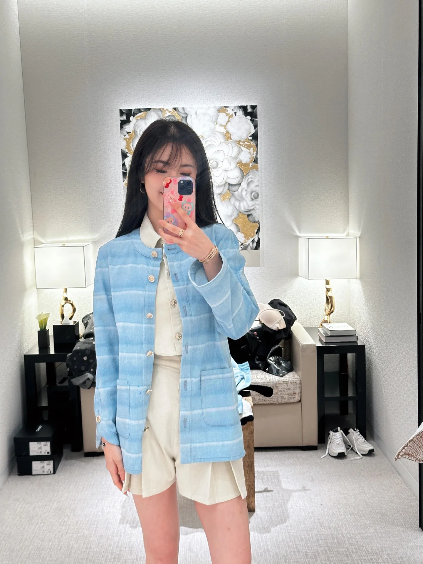 Куртки И Пуховики Женские Chanel 583712