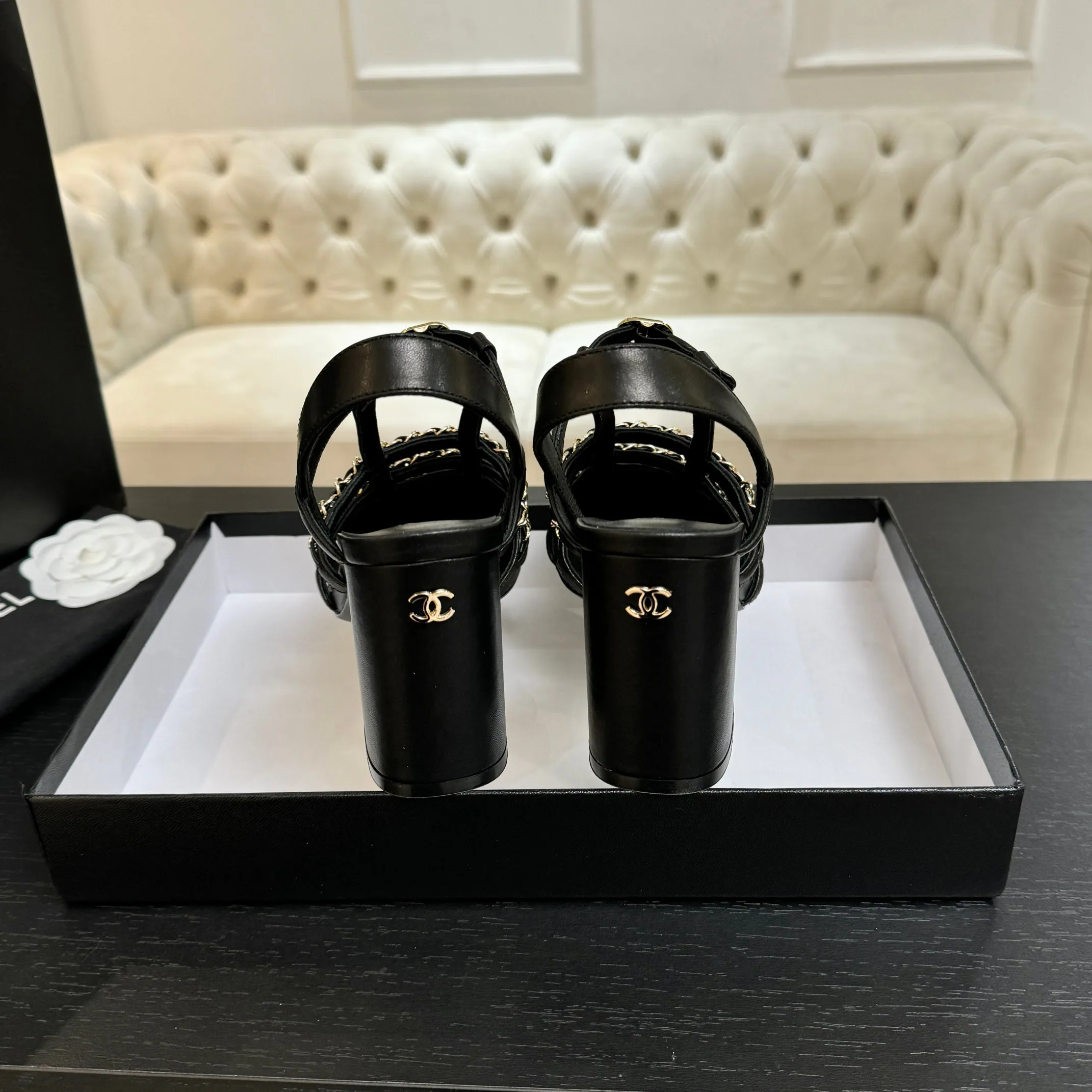 Босоножки Женские Chanel 712814