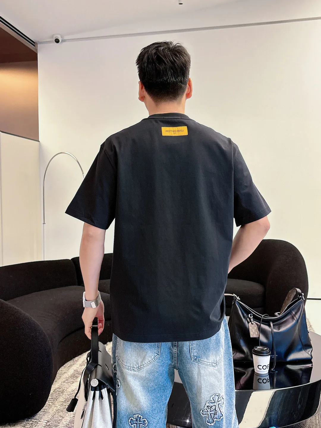 Футболки Мужские Louis Vuitton 9526547