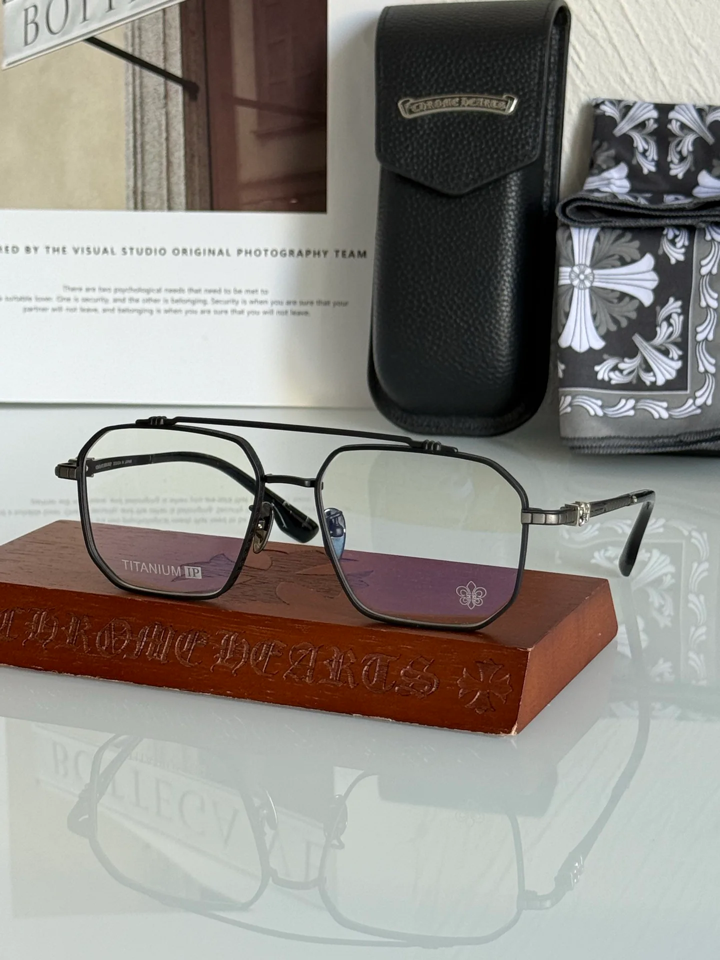 Очки Chrome Hearts 465678