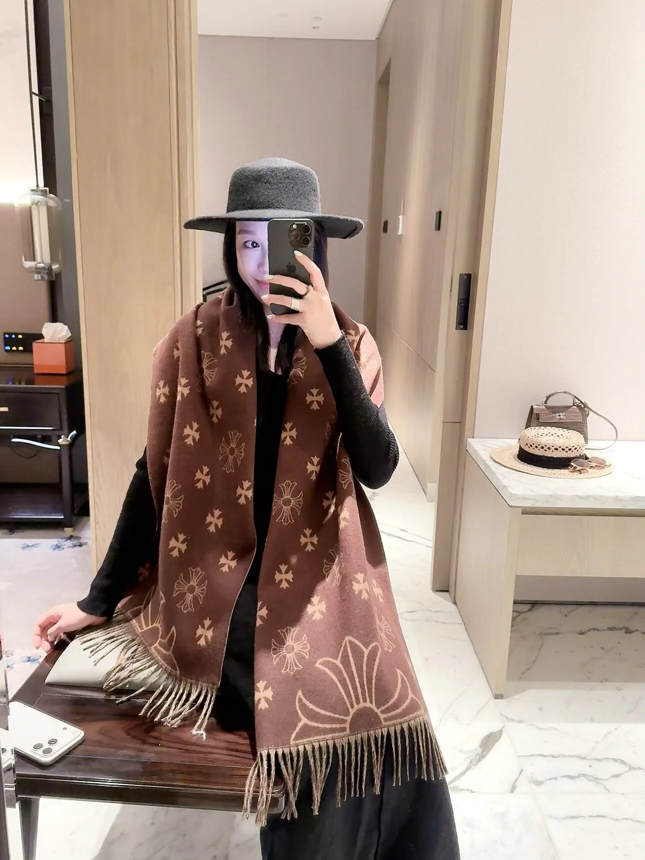 Шарфы Chrome Hearts 18427145