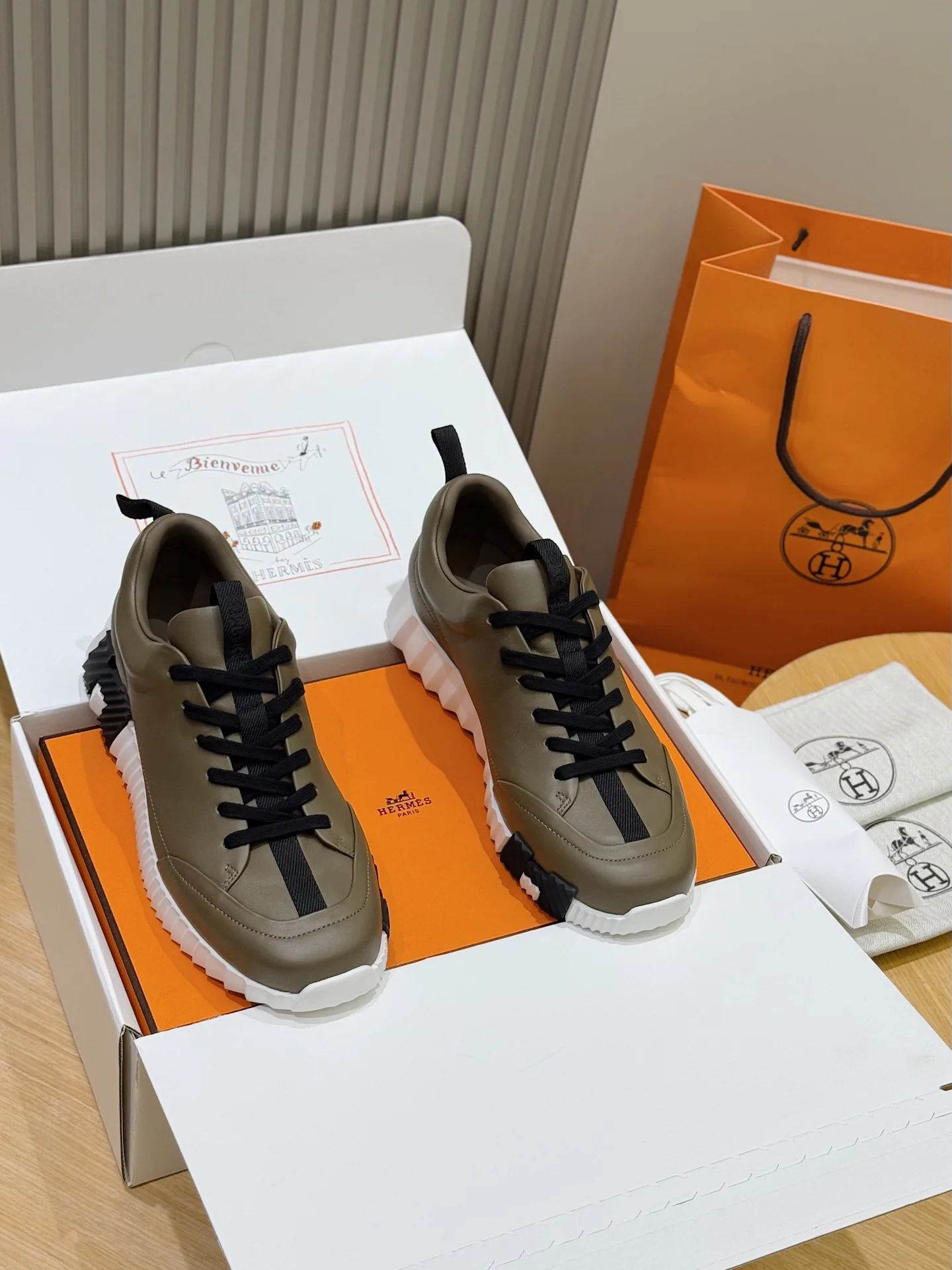 Кроссовки Мужские Hermes 634226