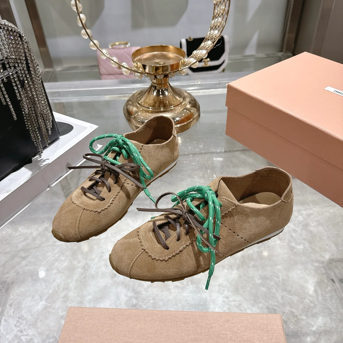 Кроссовки Женские Miu Miu 1881281
