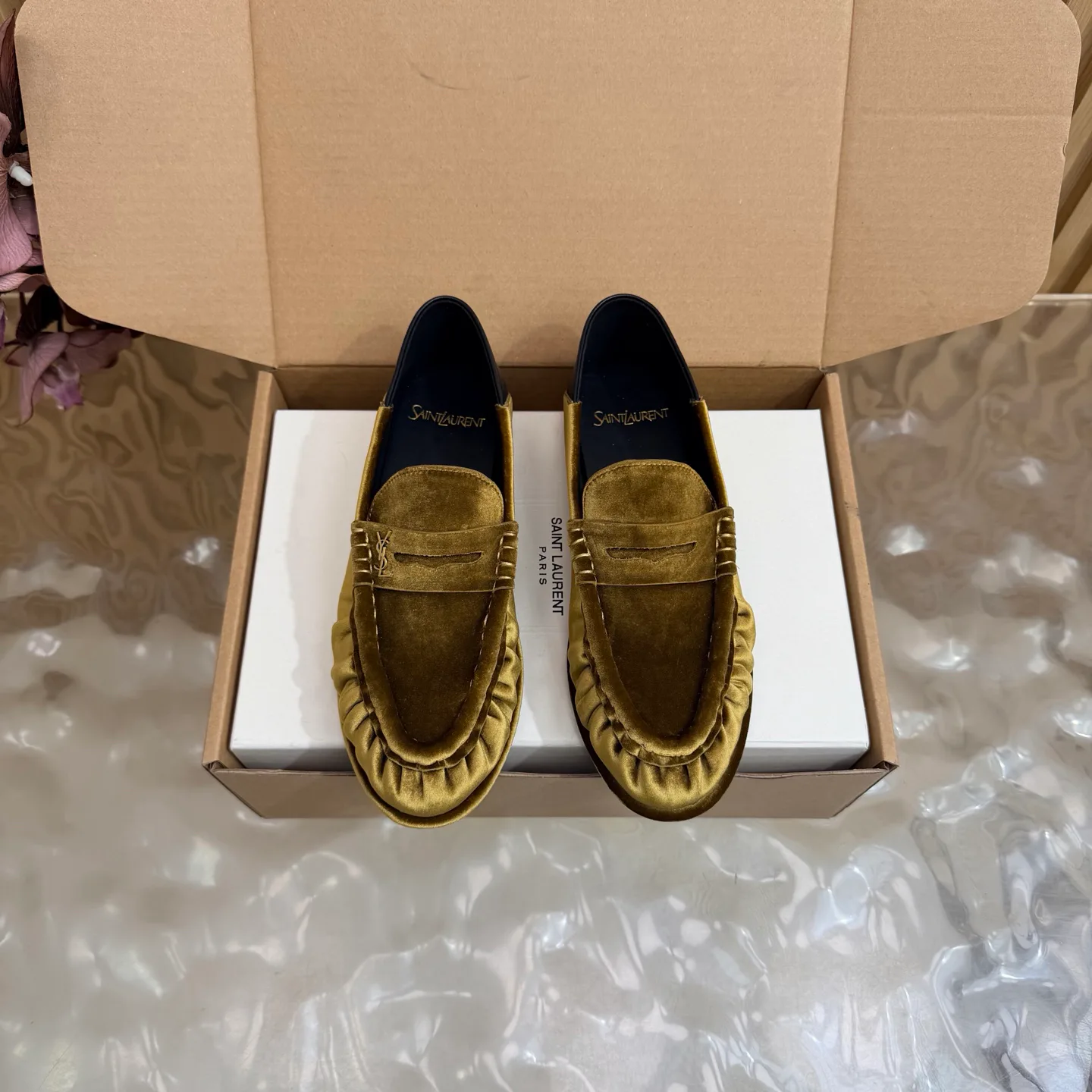 Лоферы И Мокасины Женские Saint Laurent 17926444