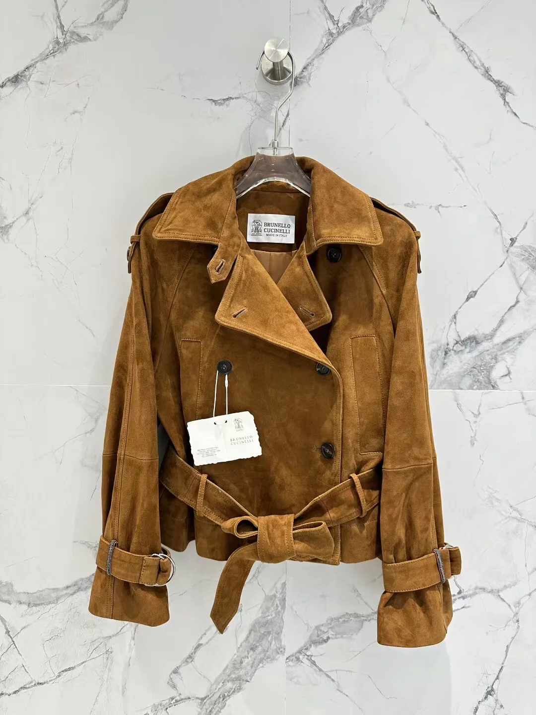 Кожаные Куртки И Дублёнки Женские Brunello Cucinelli 13683064