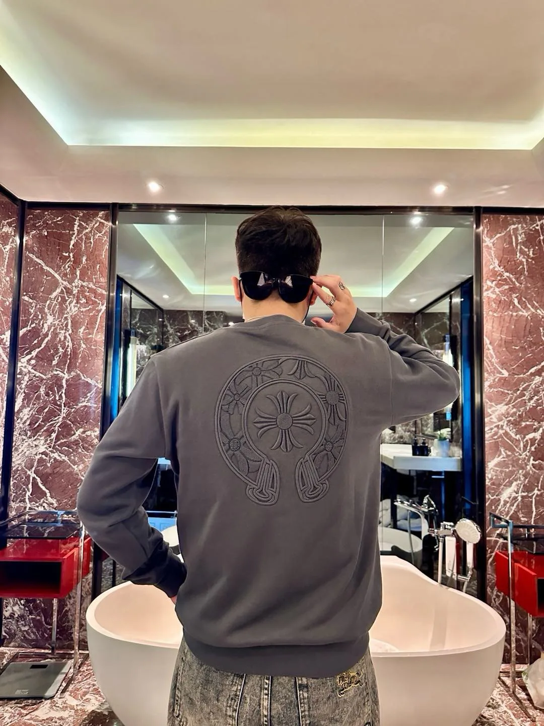 Свитшоты И Худи Мужские Chrome Hearts 109110