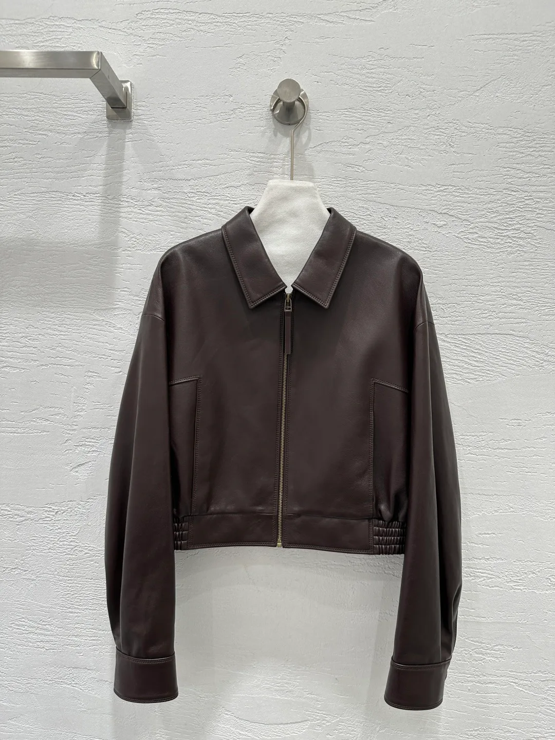 Кожаные Куртки И Дублёнки Женские Saint Laurent 10624717