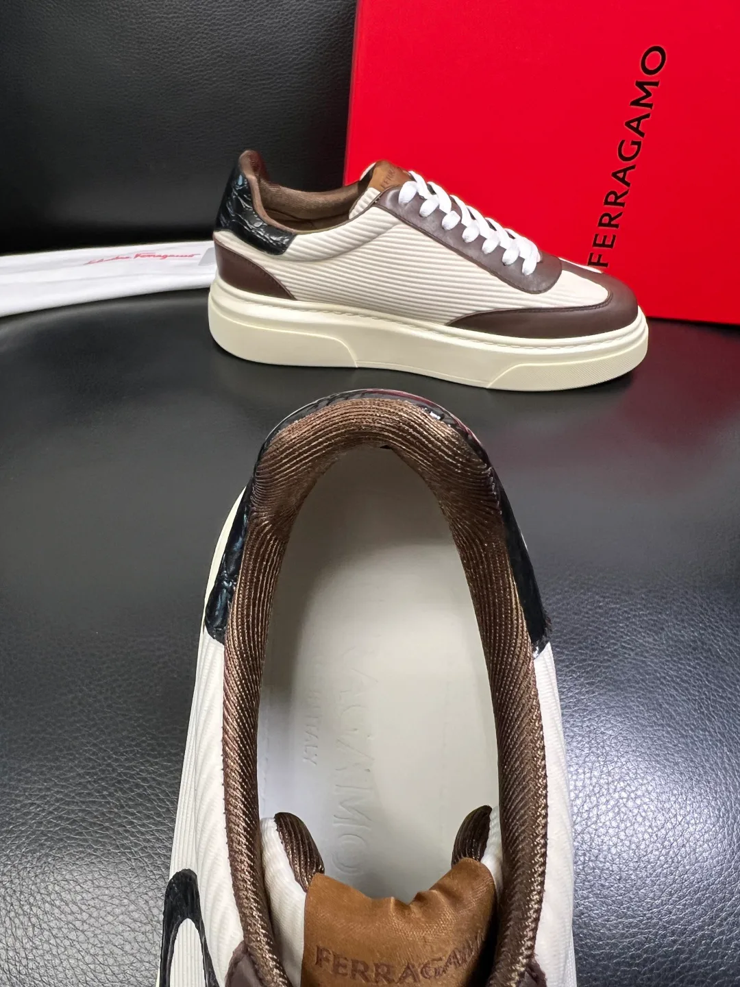 Кеды Мужские Salvatore Ferragamo 420077