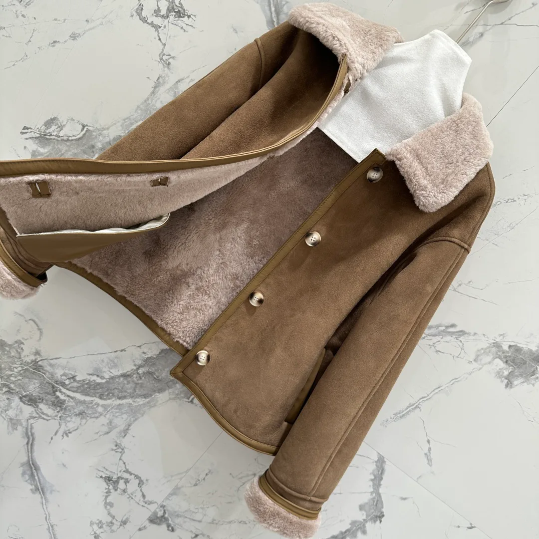 Кожаные Куртки И Дублёнки Женские Loewe 1200029