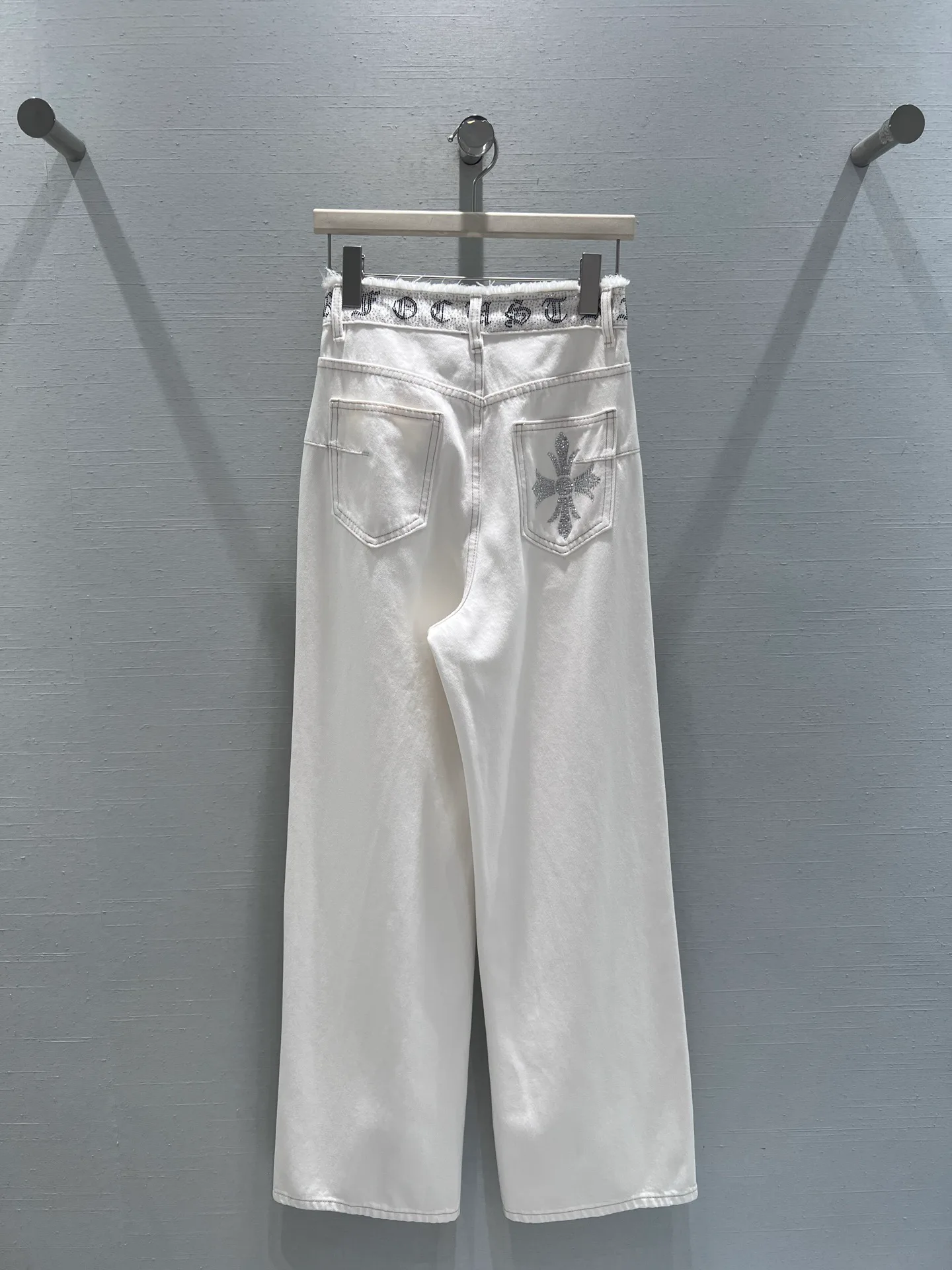 Джинсы Женские Chrome Hearts 4419159