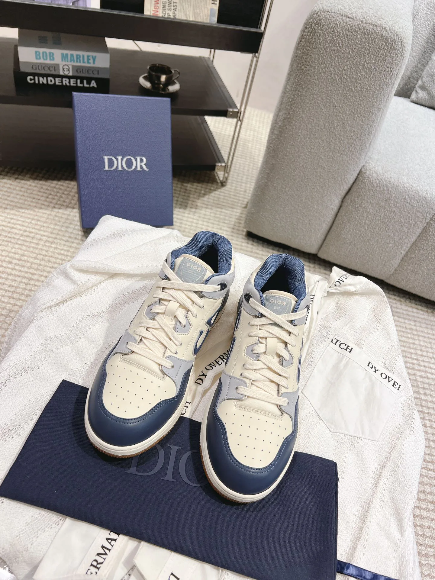 Кроссовки Мужские Christian Dior 628336