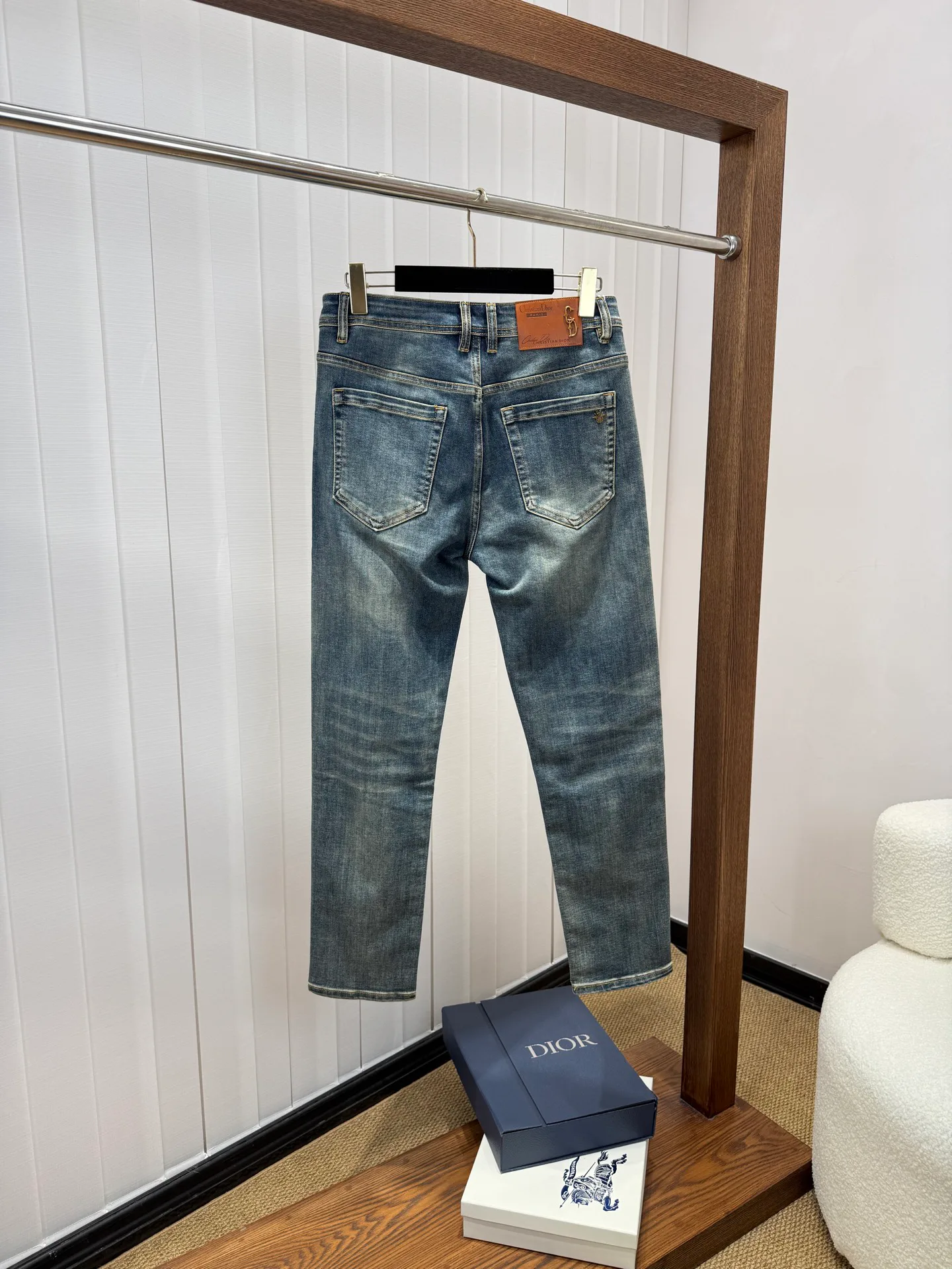 Джинсы Мужские Christian Dior 17940196