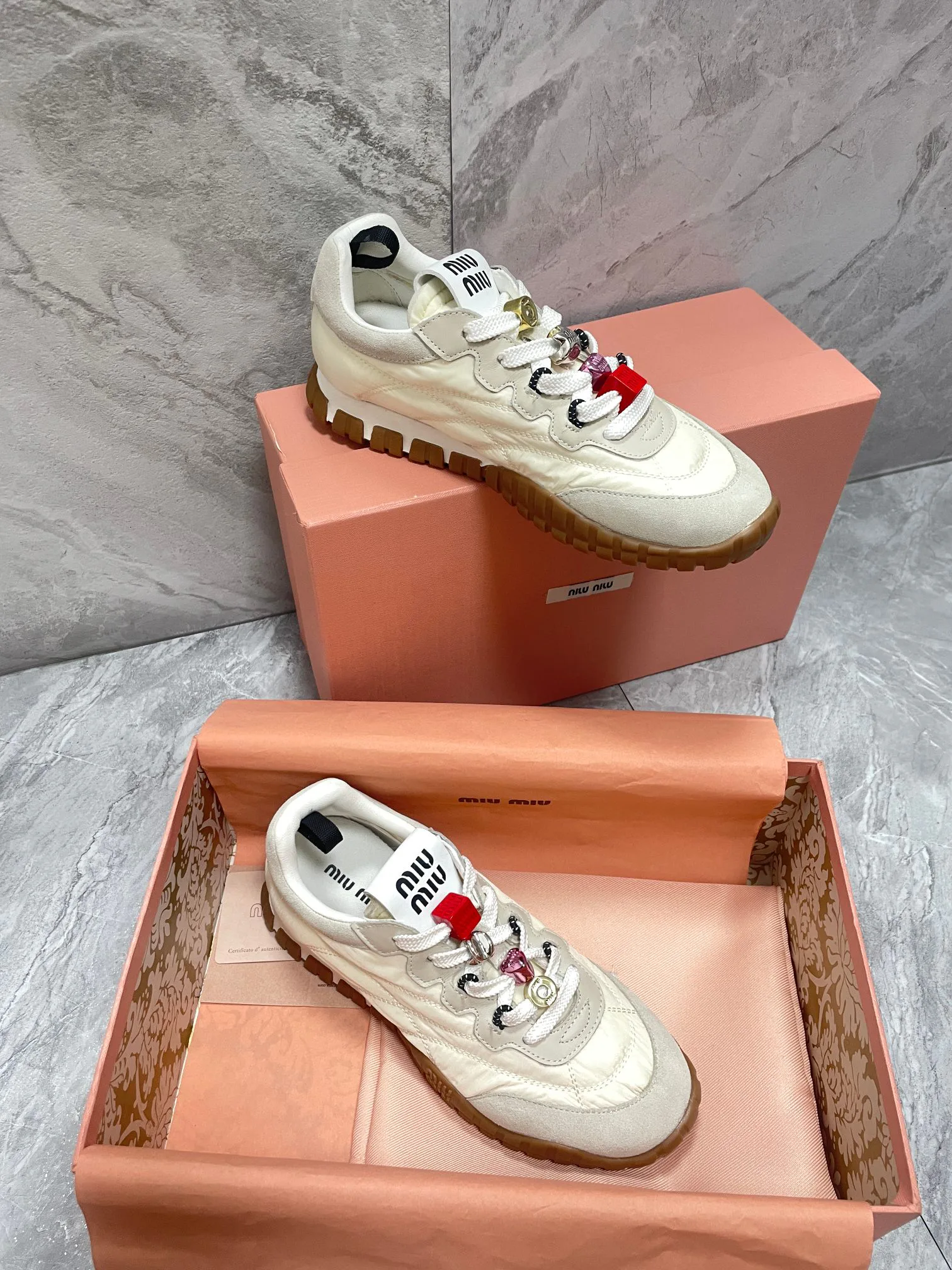 Кроссовки Женские Miu Miu 14170