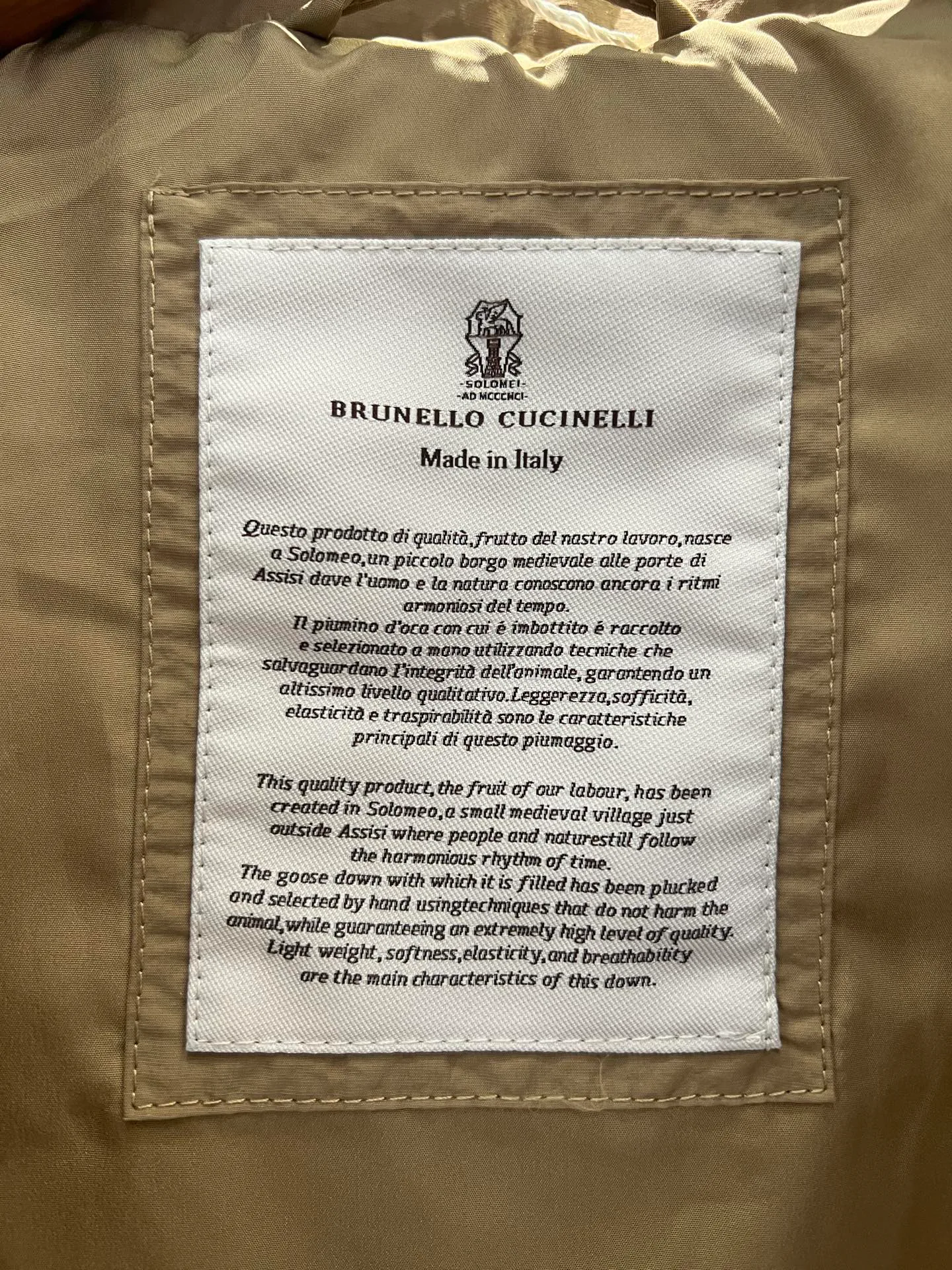 Куртки И Пуховики Мужские Brunello Cucinelli 18231741