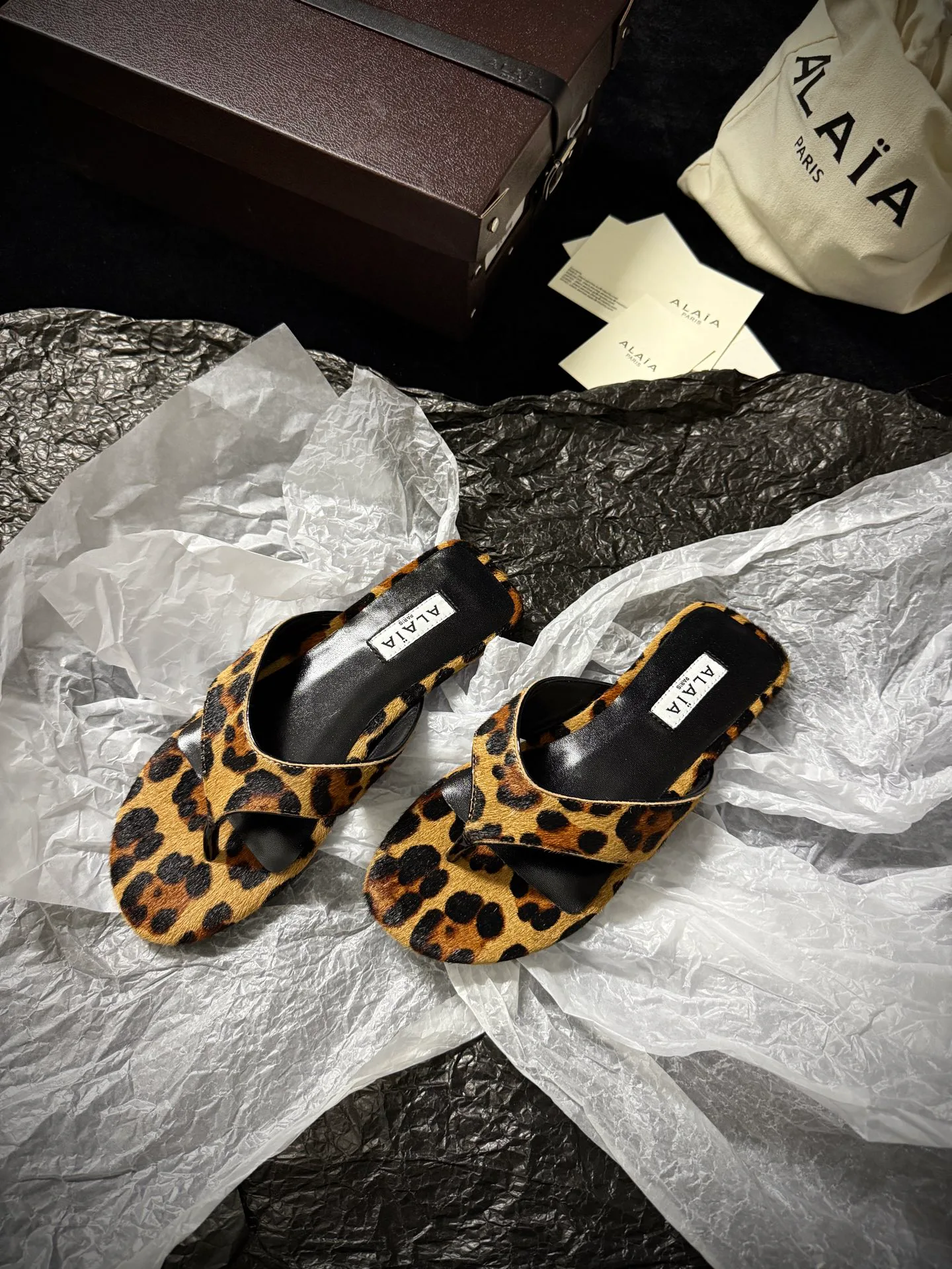 Шлепанцы Женские Alaia 1083623