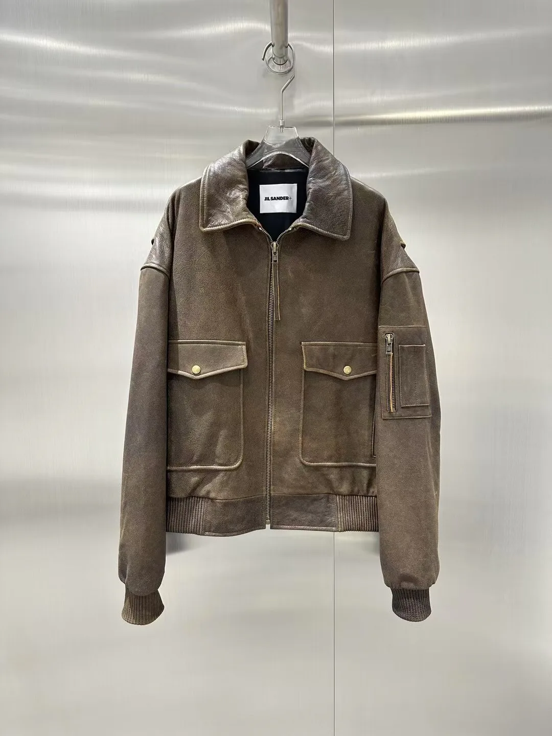 Кожаные Куртки И Дублёнки Женские Jil Sander 12778615