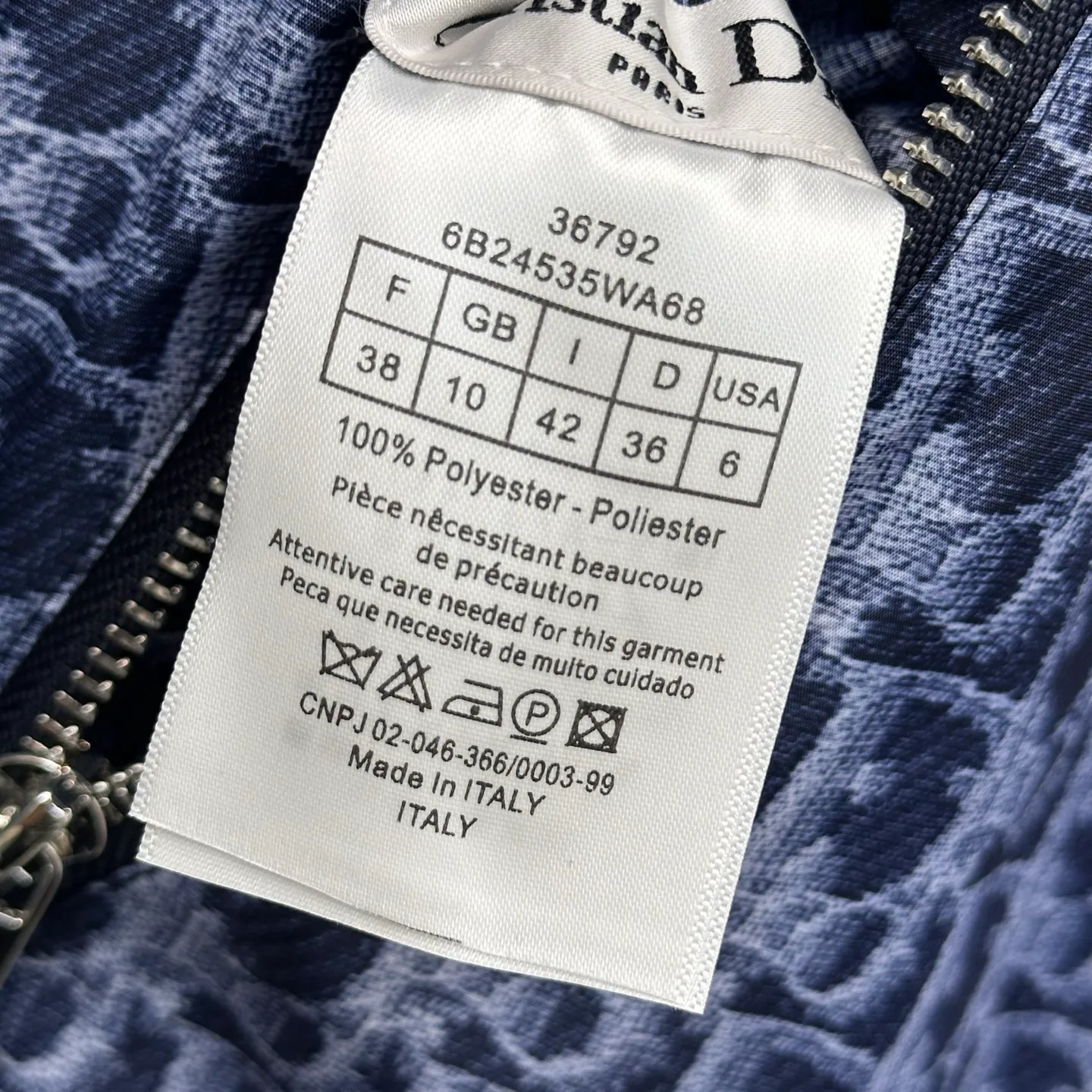 Куртки И Пуховики Женские Christian Dior 18382135