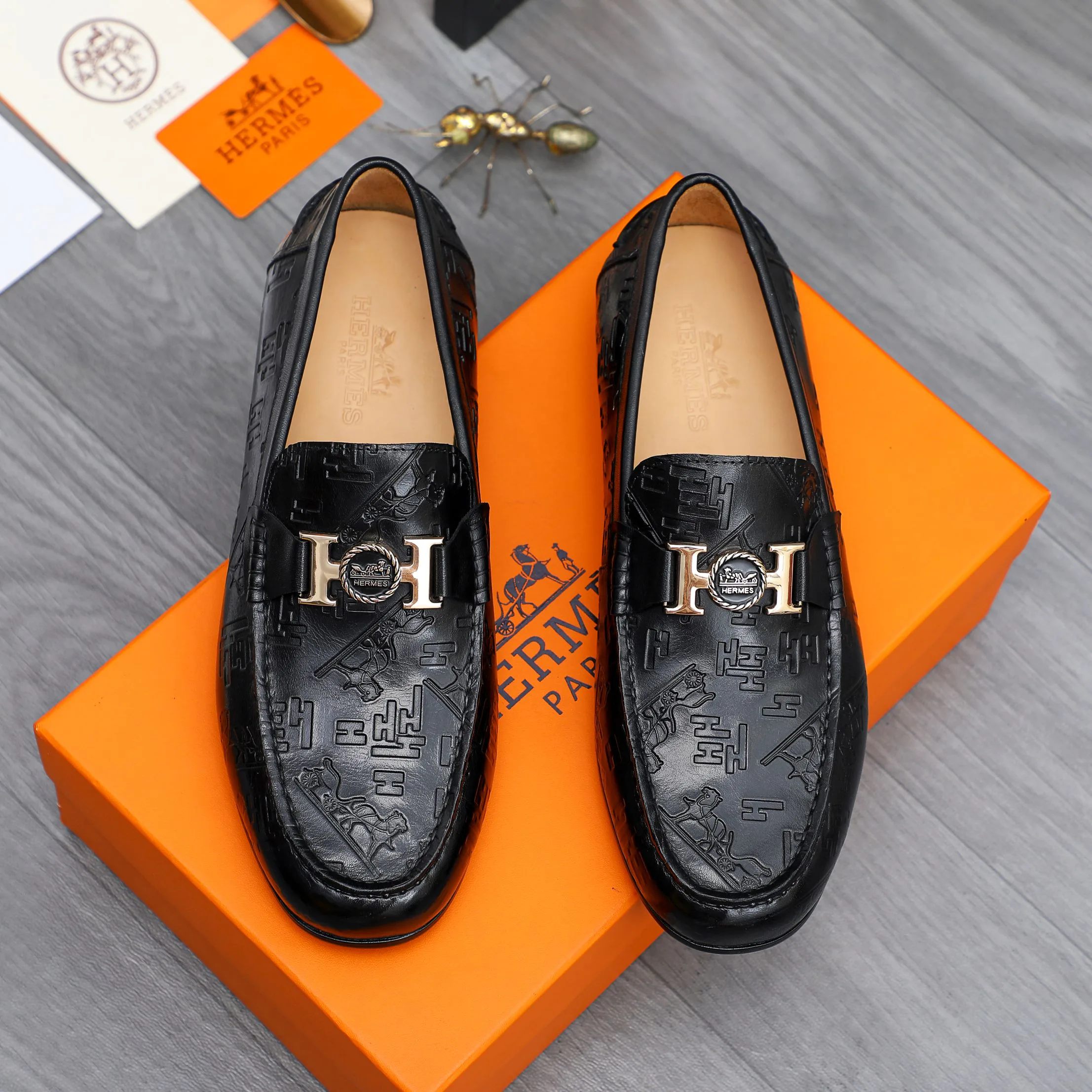 Мокасины Мужские Hermes 11703841