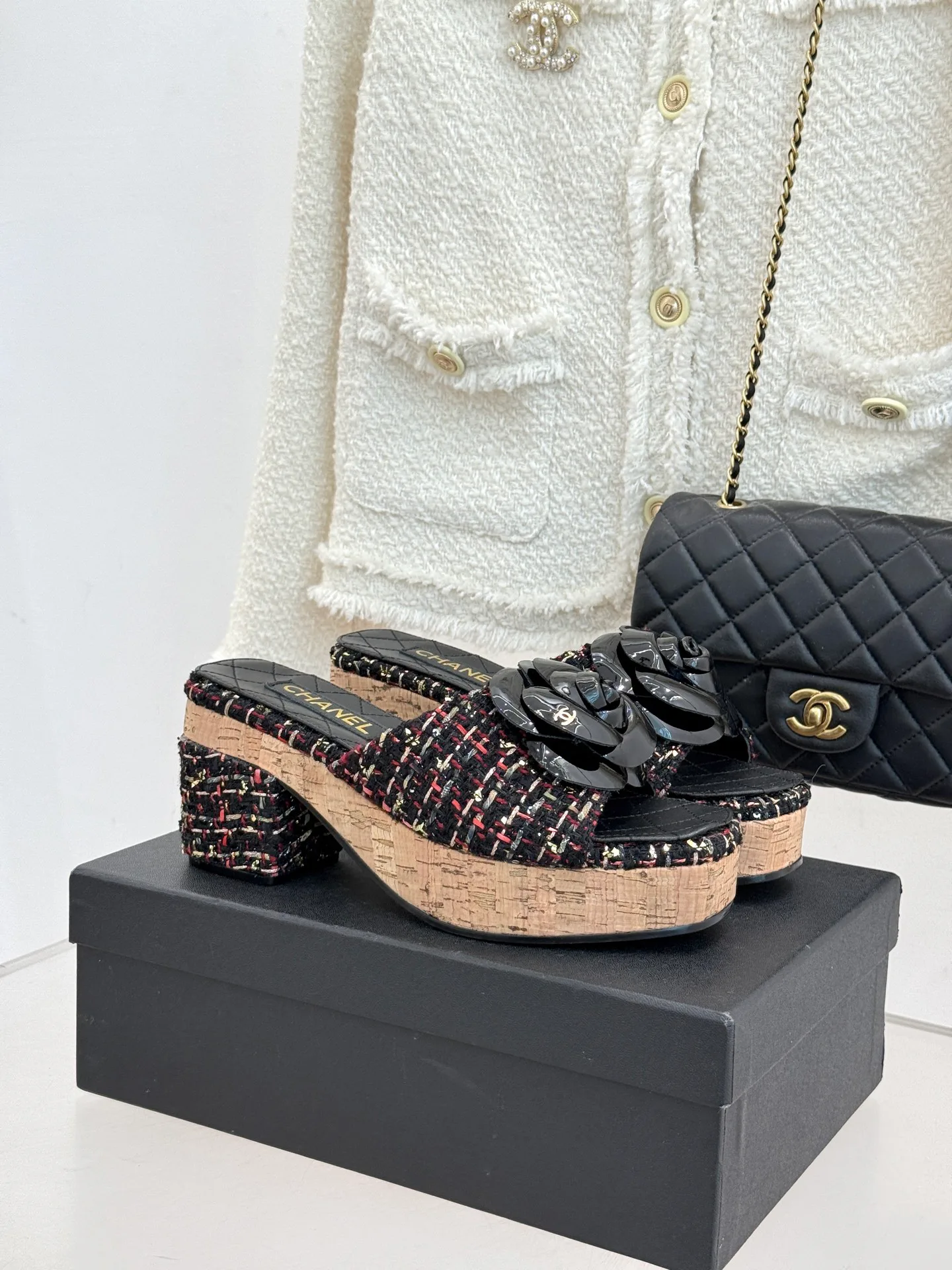 Босоножки Женские Chanel 1262098