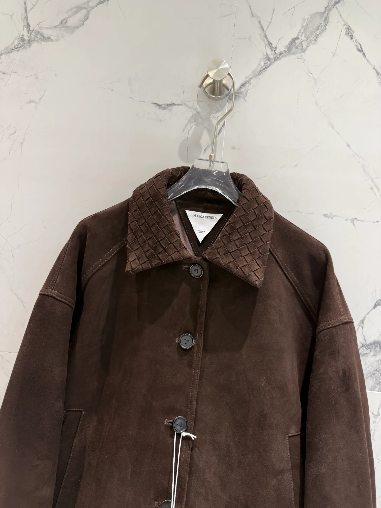 Кожаные Куртки И Дублёнки Женские Bottega Veneta 11428955