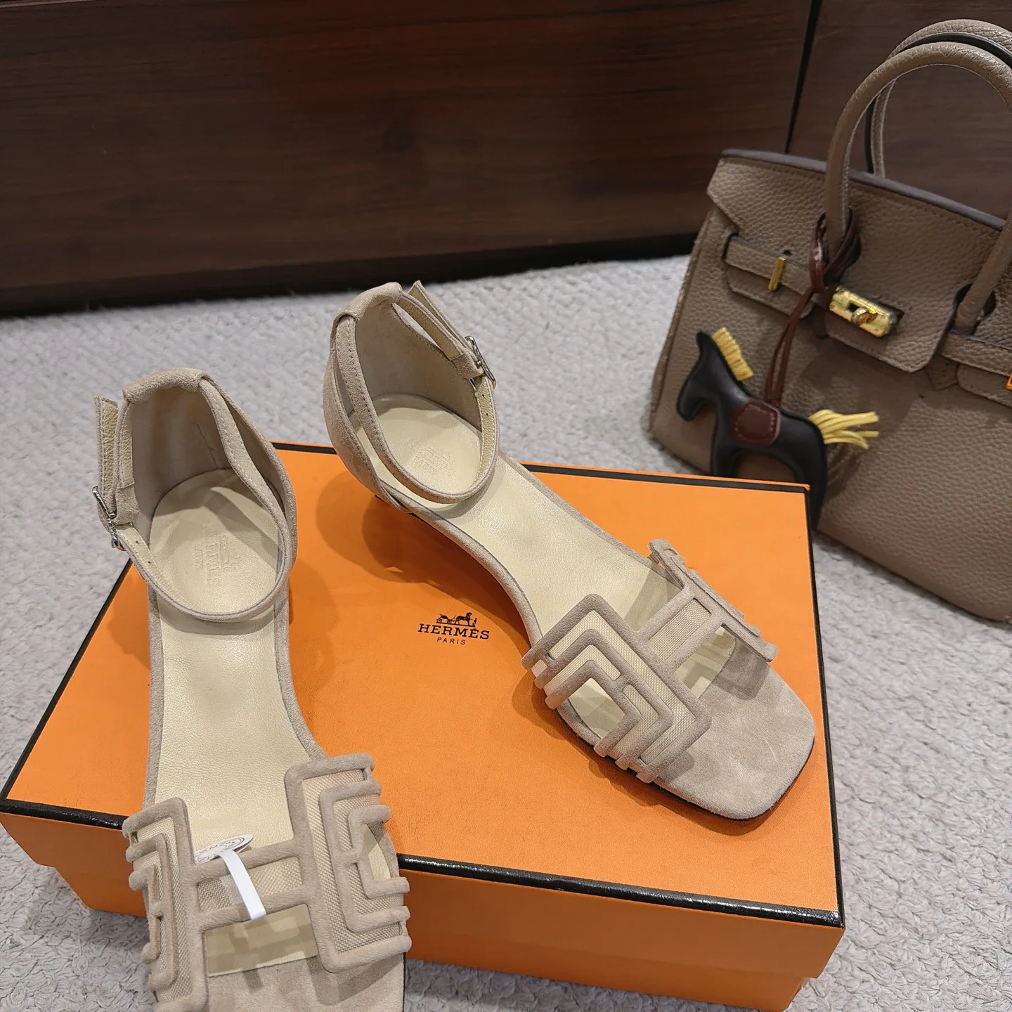 Босоножки Женские Hermes 17658145