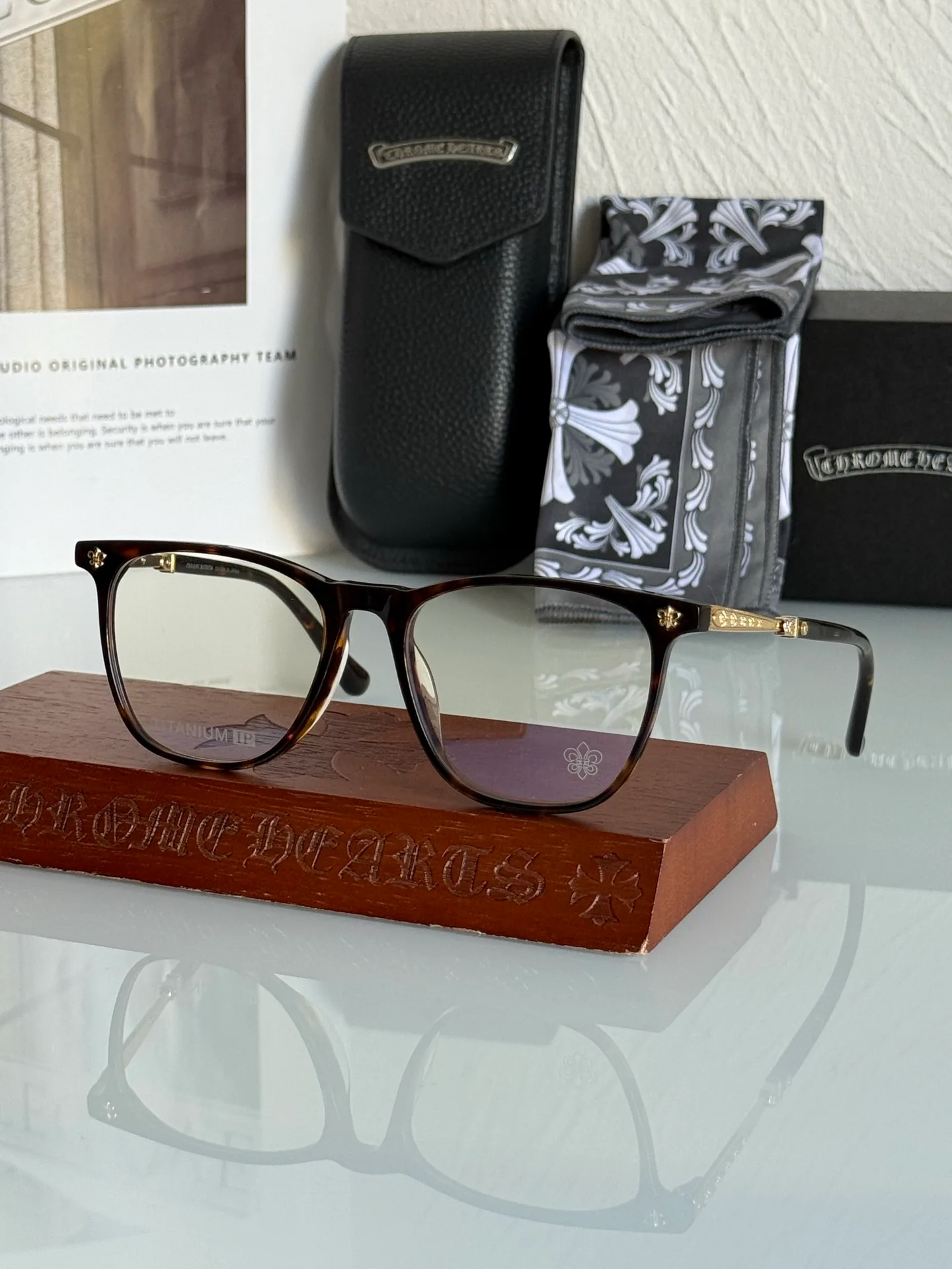 Очки Chrome Hearts 465640