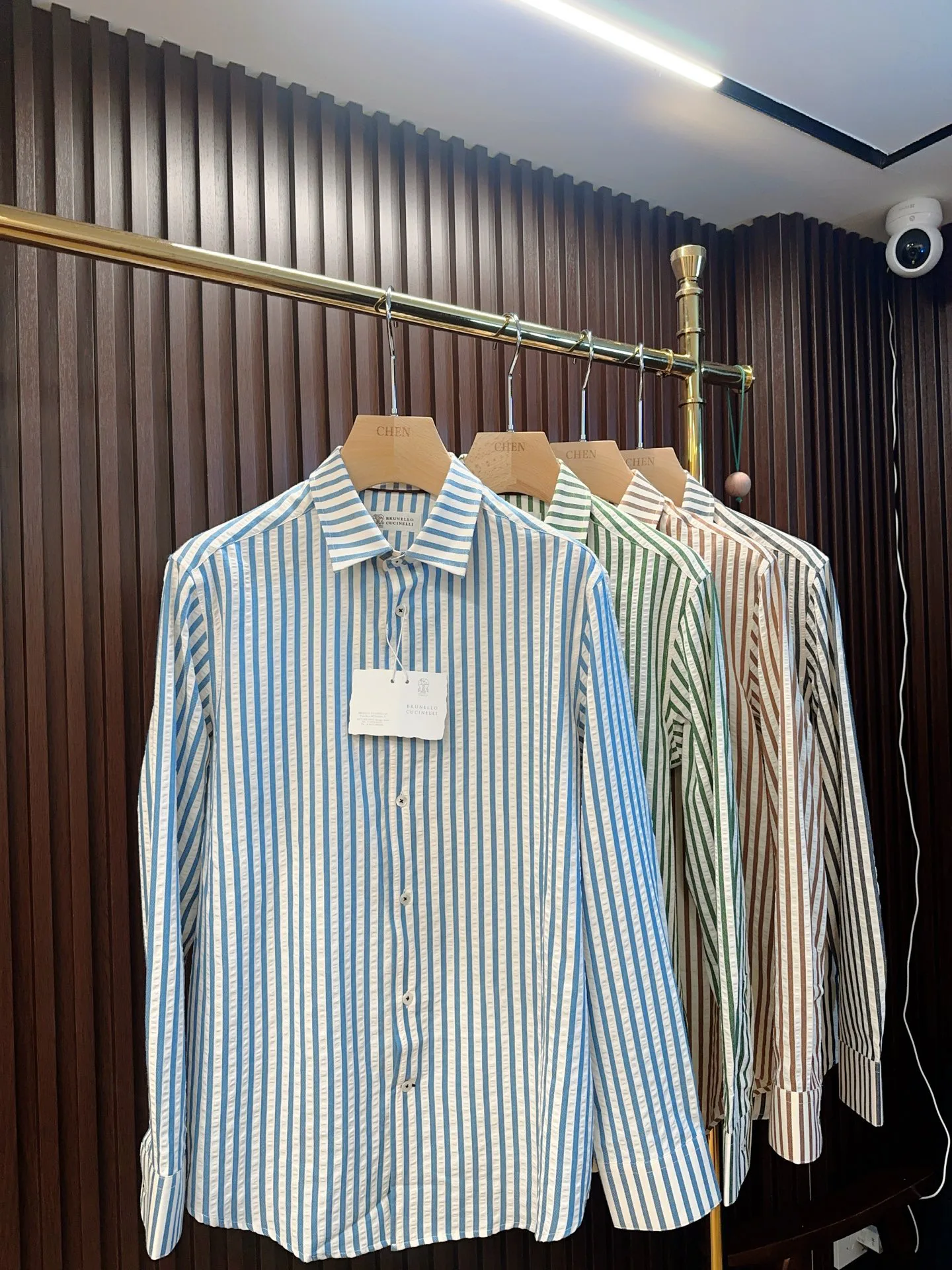 Рубашки Мужские Brunello Cucinelli 11383632