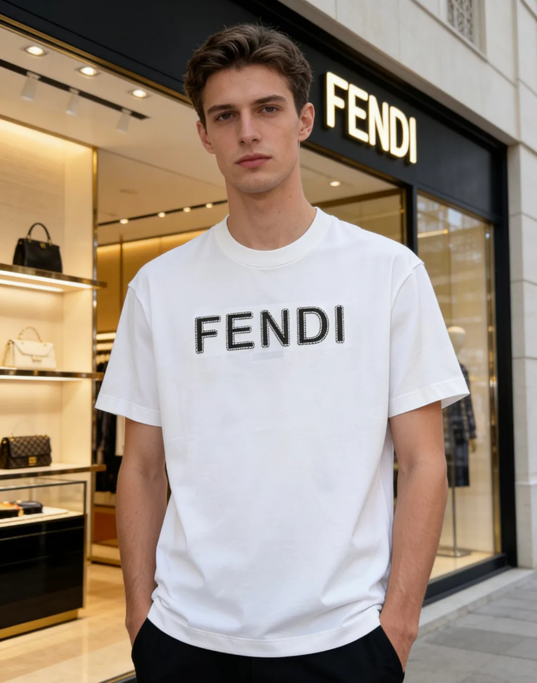 Футболки Мужские Fendi 13442031