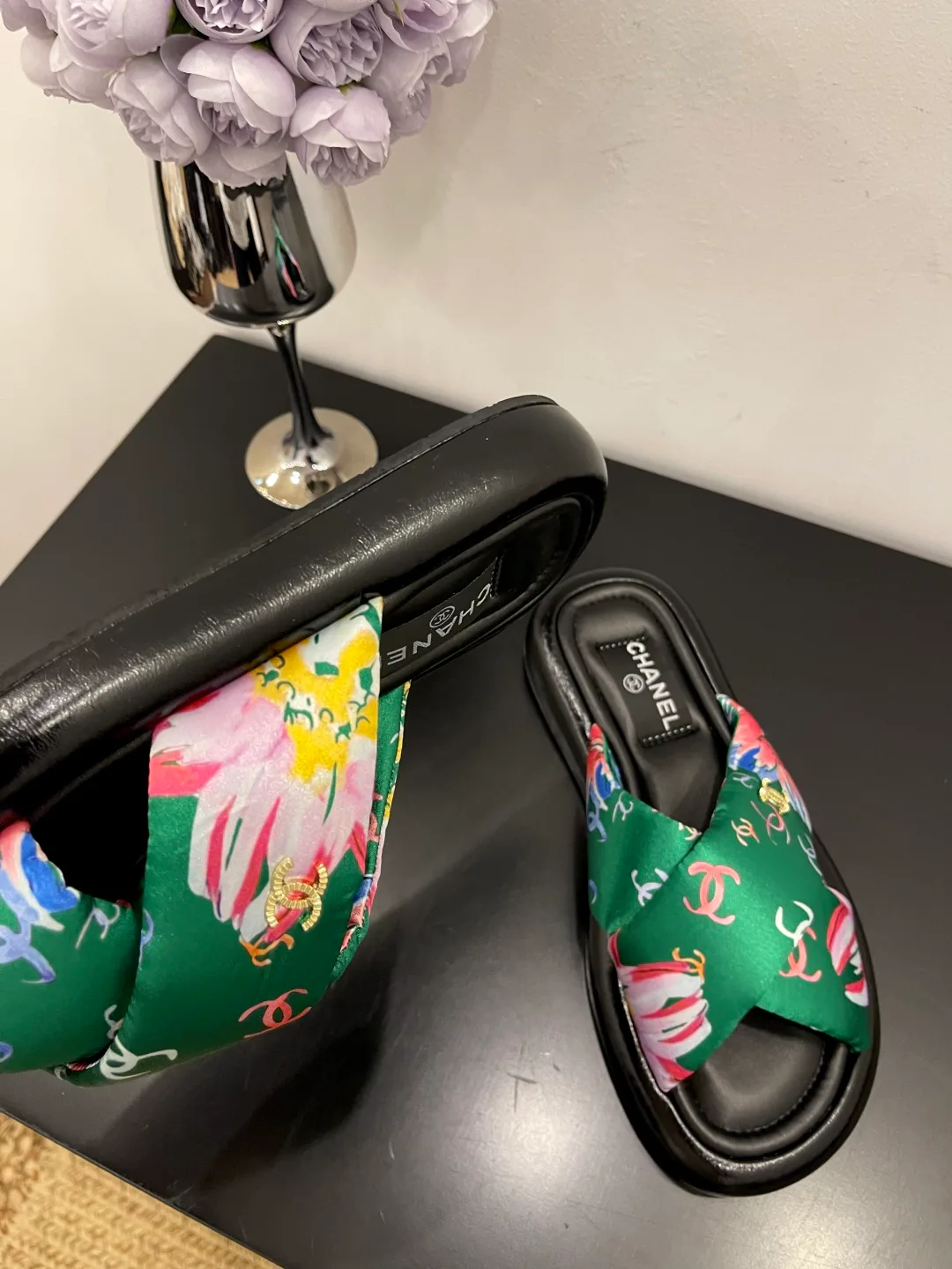 Шлепанцы Женские Chanel 48850