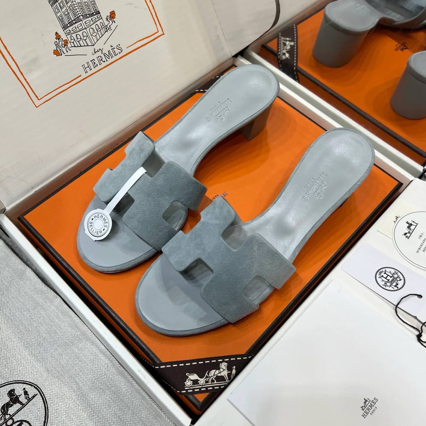Шлепанцы Женские Hermes 5156696