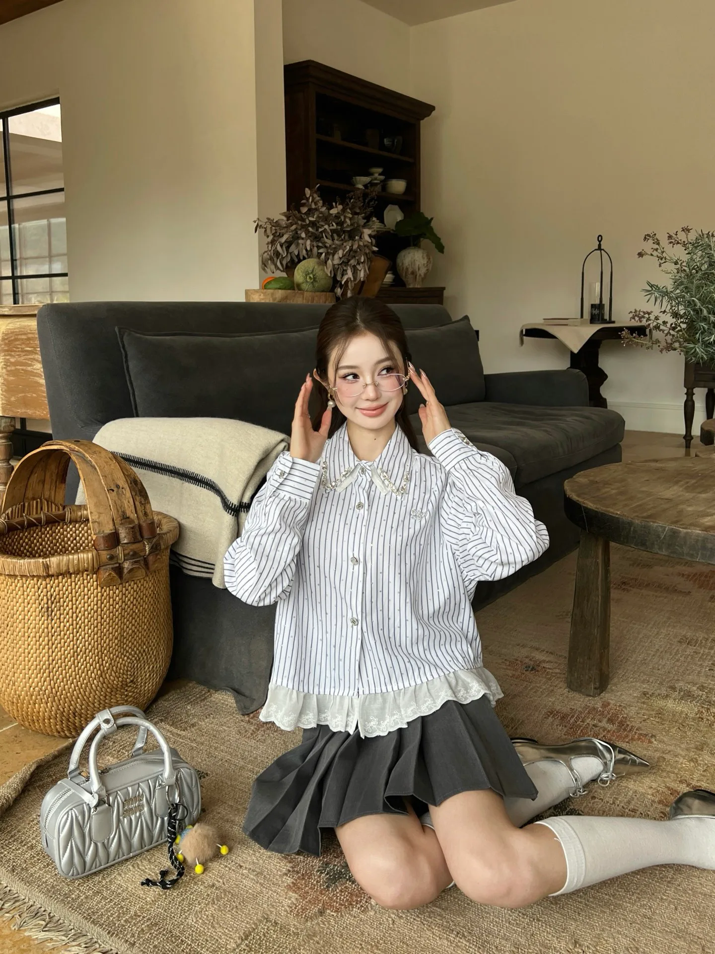 Рубашки Женские Miu Miu 10913403