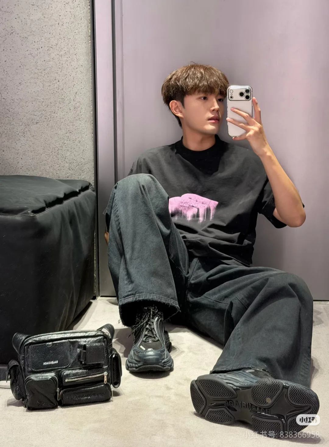 Футболки Мужские Balenciaga 12315875