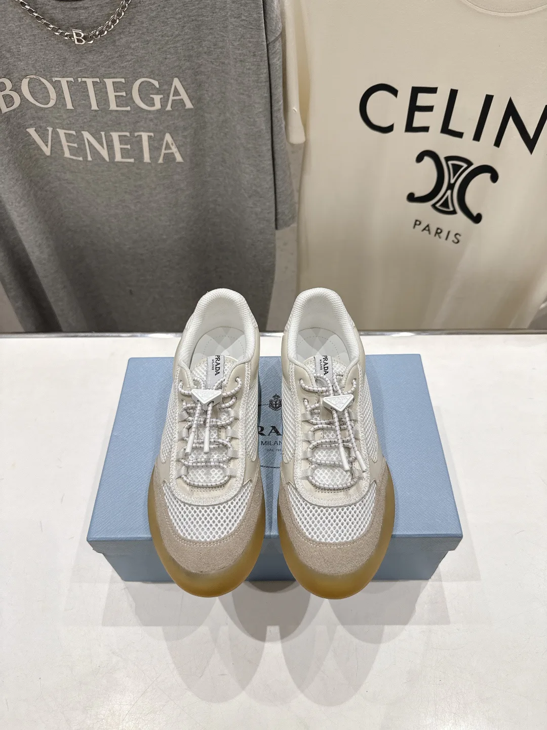 Кроссовки Женские Prada 13218155