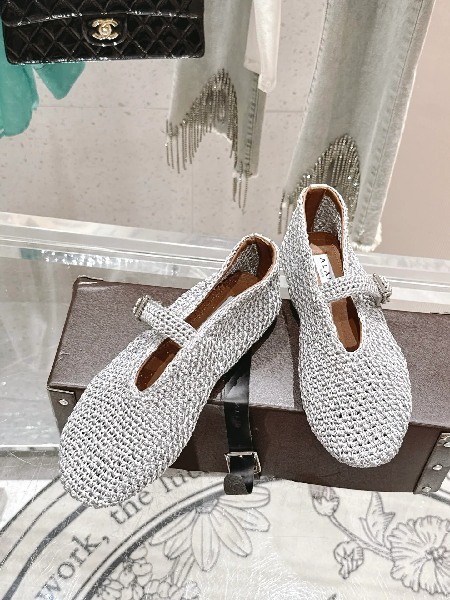 Балетки Женские Alaia 11574871