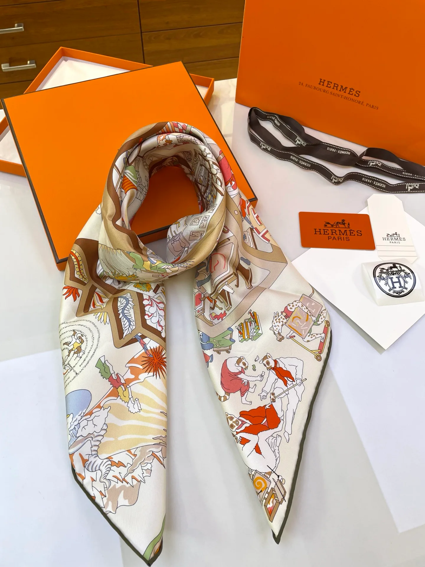 Шарфы Hermes 1309730