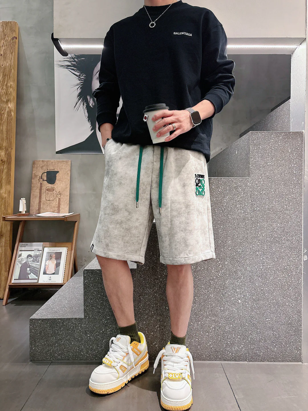 Шорты Мужские Loewe 13479631