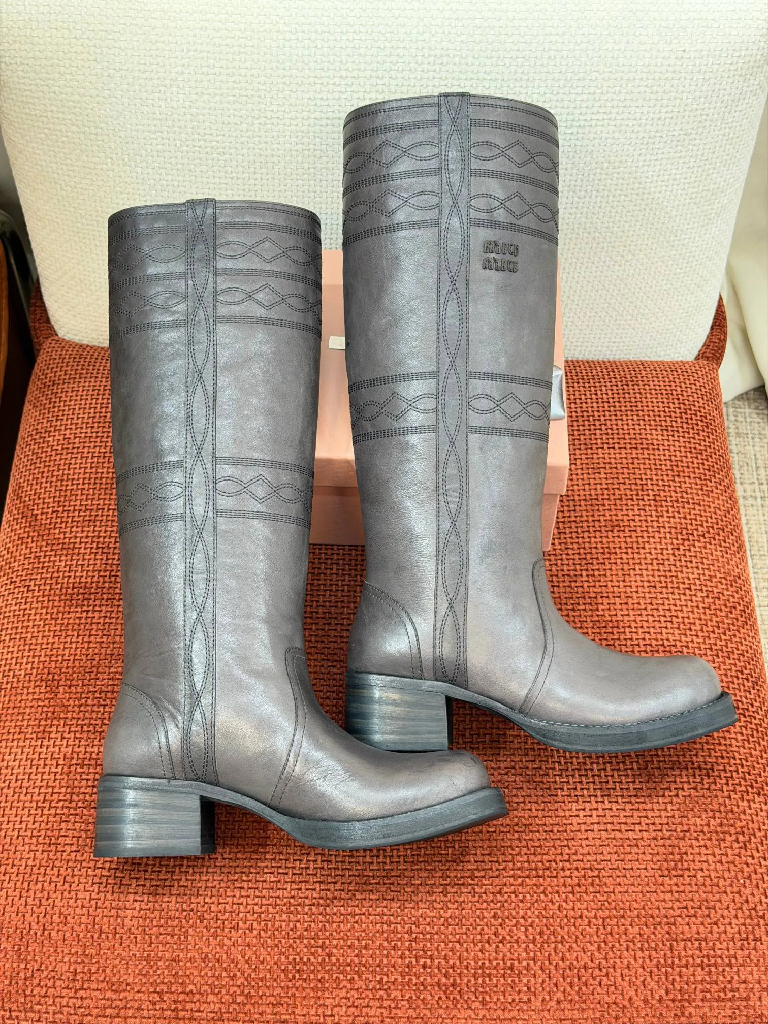 Сапоги Женские Miu Miu 19159341