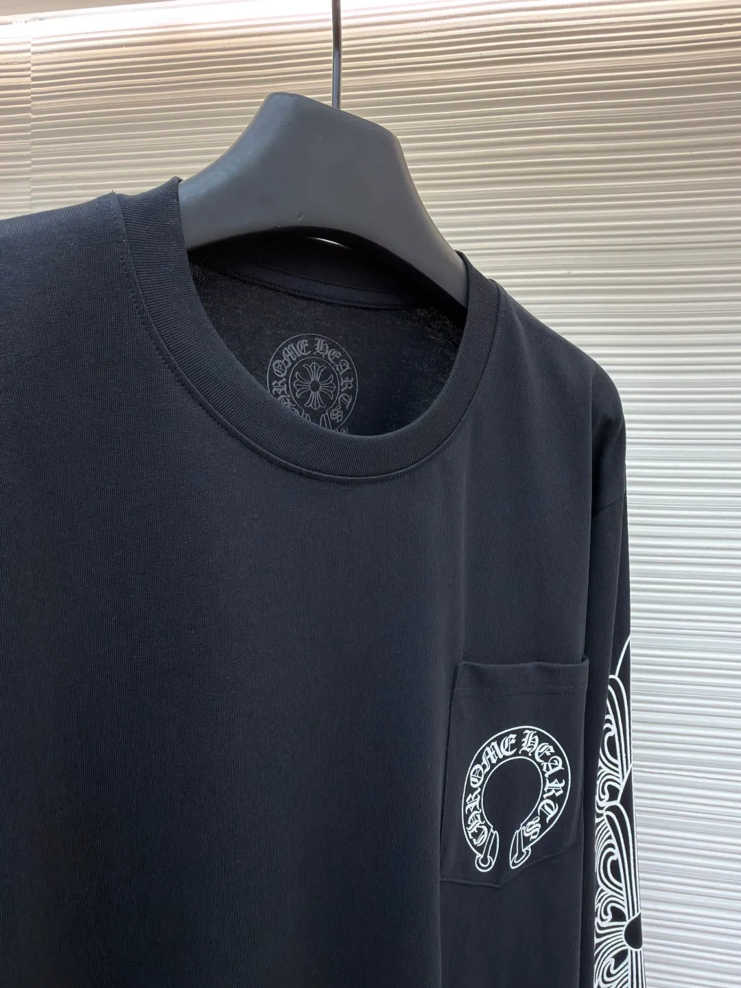 Лонгсливы Мужские Chrome Hearts 11399352