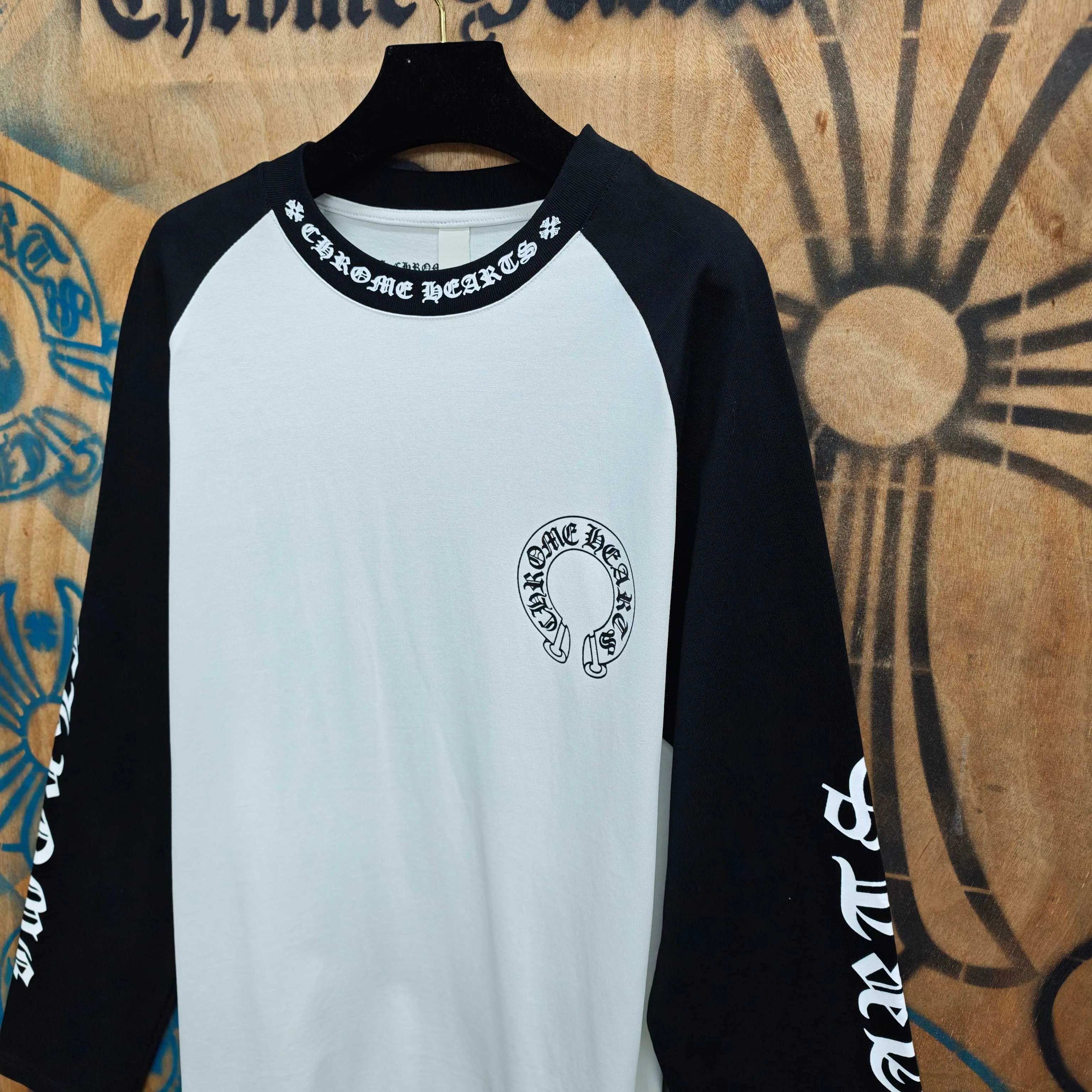 Лонгсливы Мужские Chrome Hearts 11808808